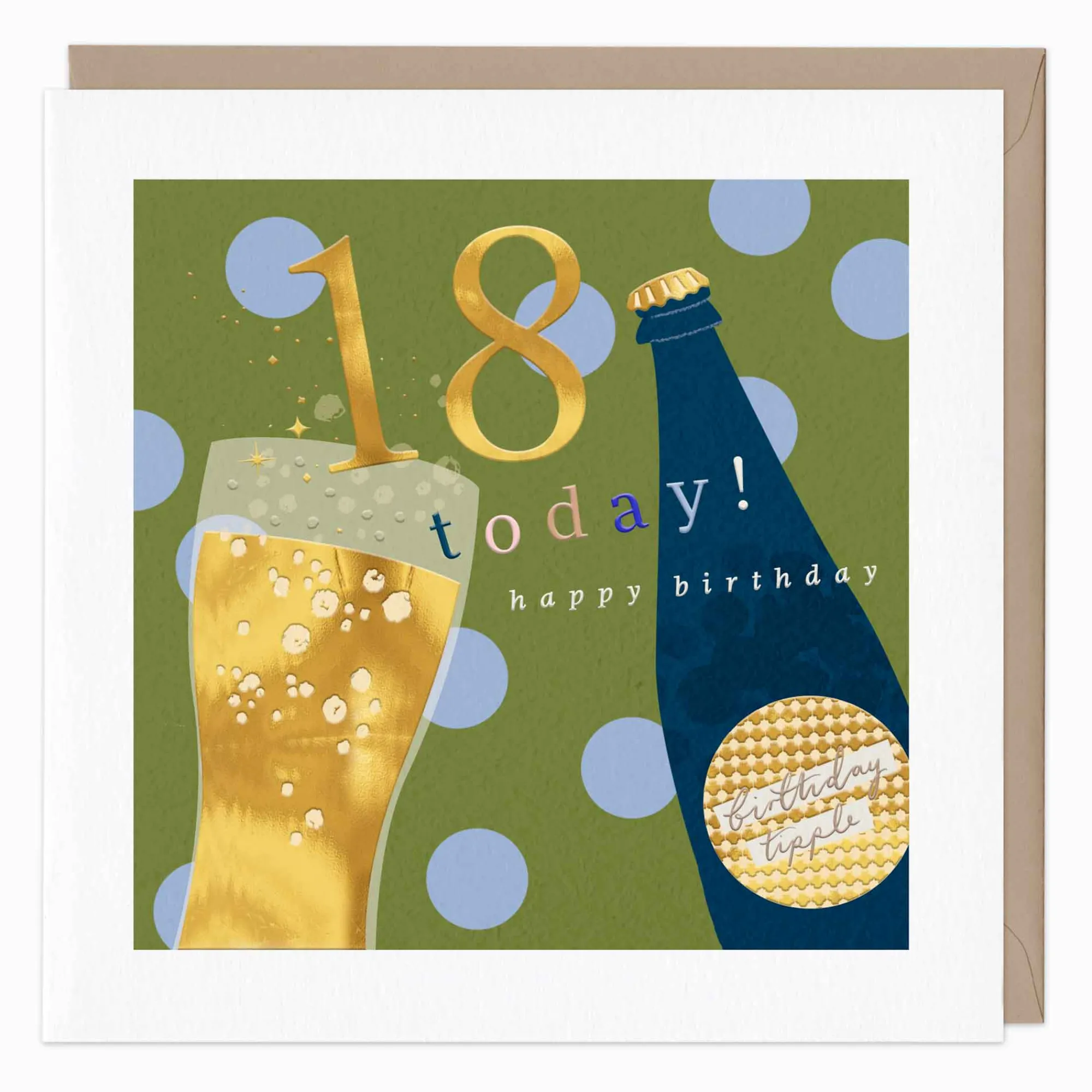 Birthday|Birthday*Whistlefish 18 Today Luxury Birthday Card