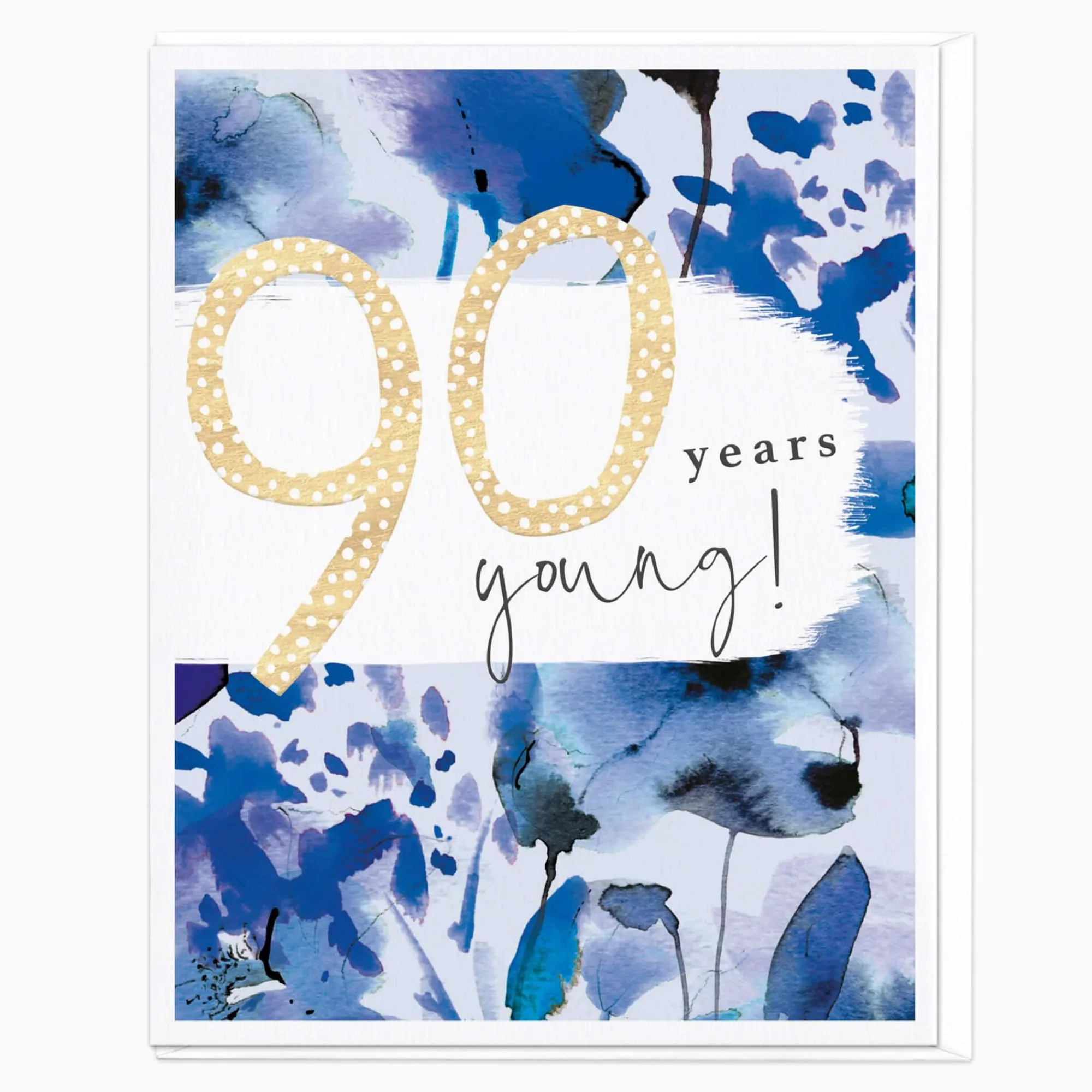 Birthday|By Age*Whistlefish 90 Years Young Birthday Card