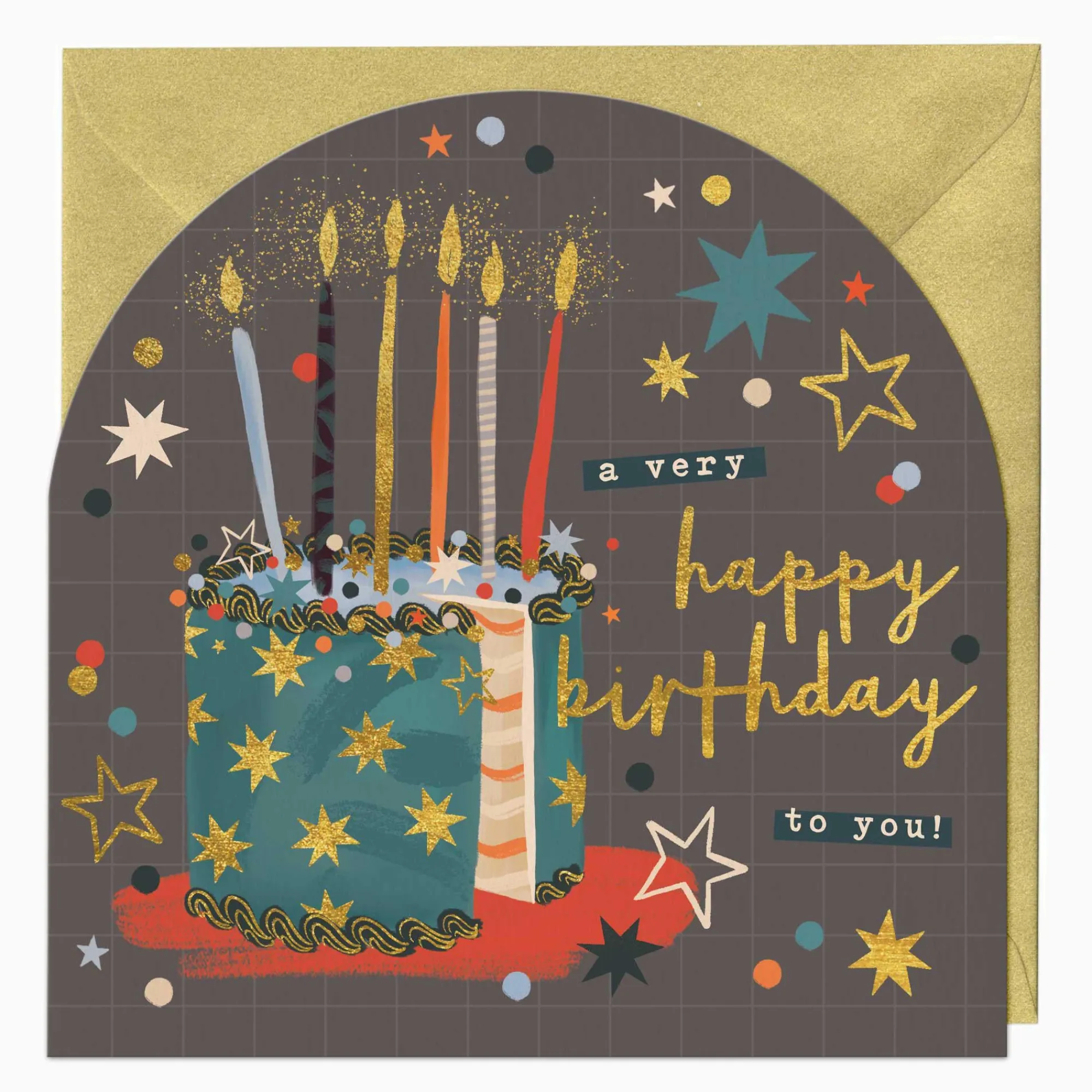 Birthday|For Children*Whistlefish A Very Happy Birthday Arch Card