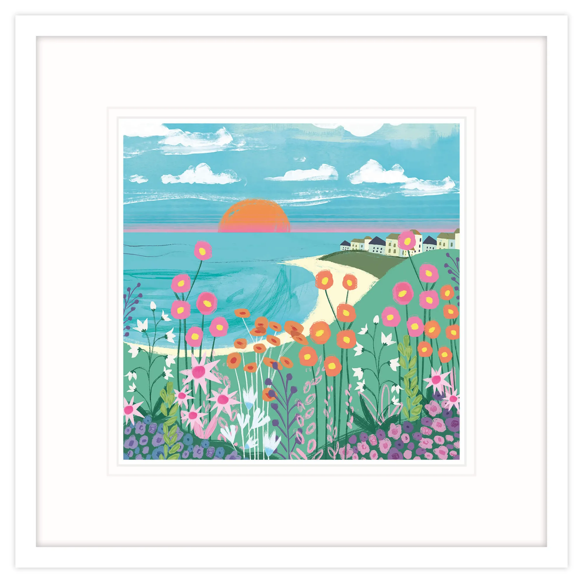 St Ives|Cornwall*Whistlefish A View From Porthmeor Framed Print
