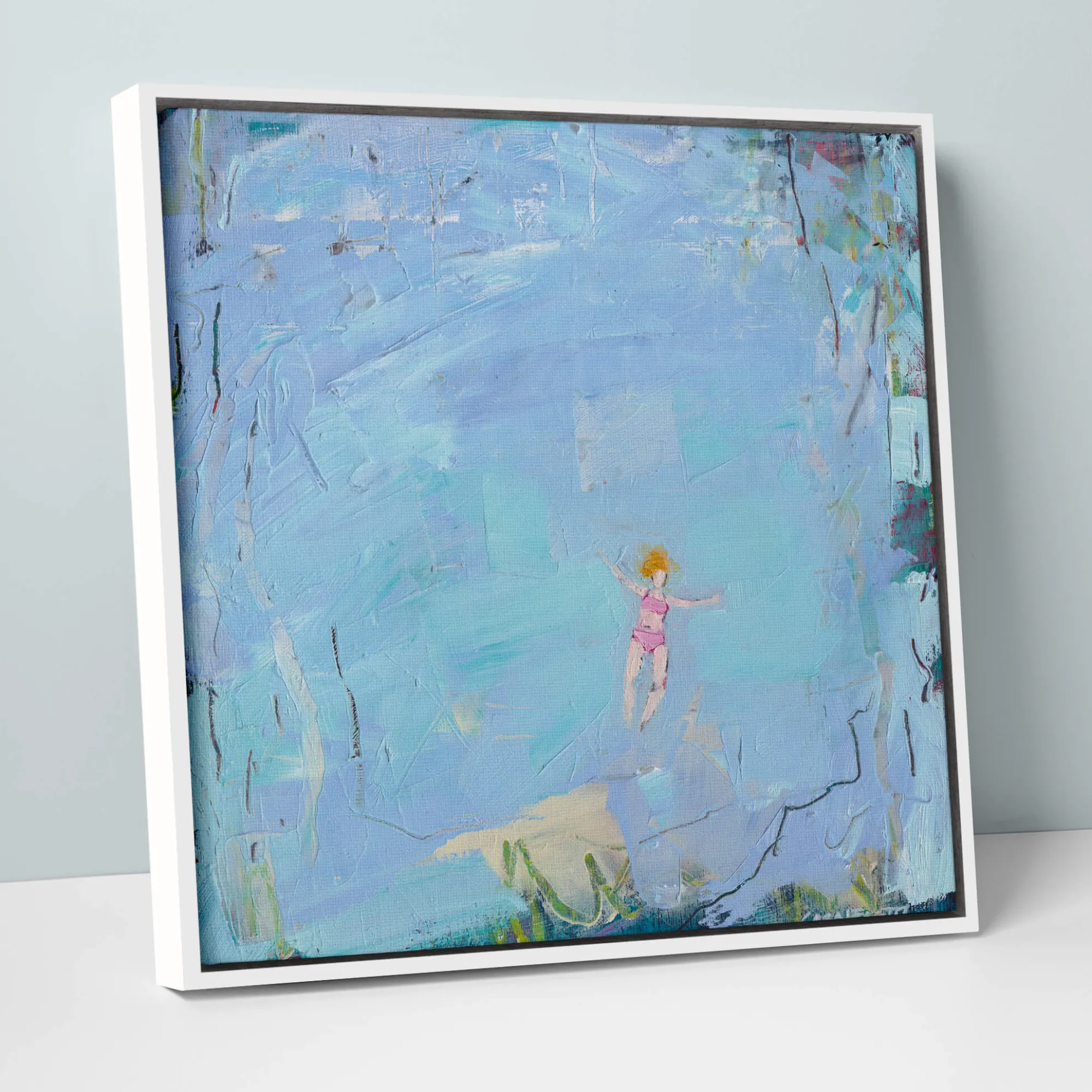 Coastal Scenes|Framed Canvas*Whistlefish A Way To Unwind Framed Canvas