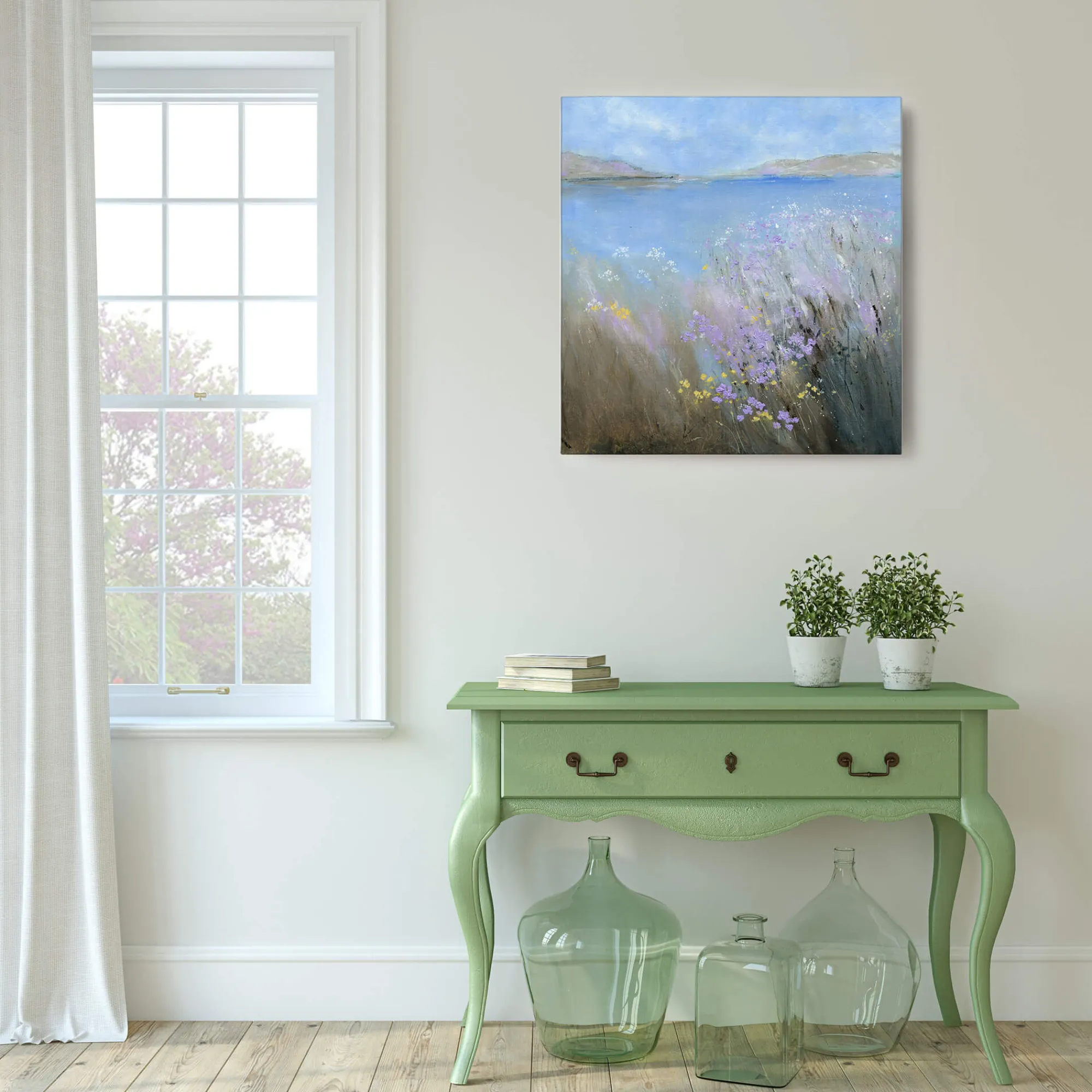 Coastal Scenes|Canvas*Whistlefish Across The Estuary Medium Canvas
