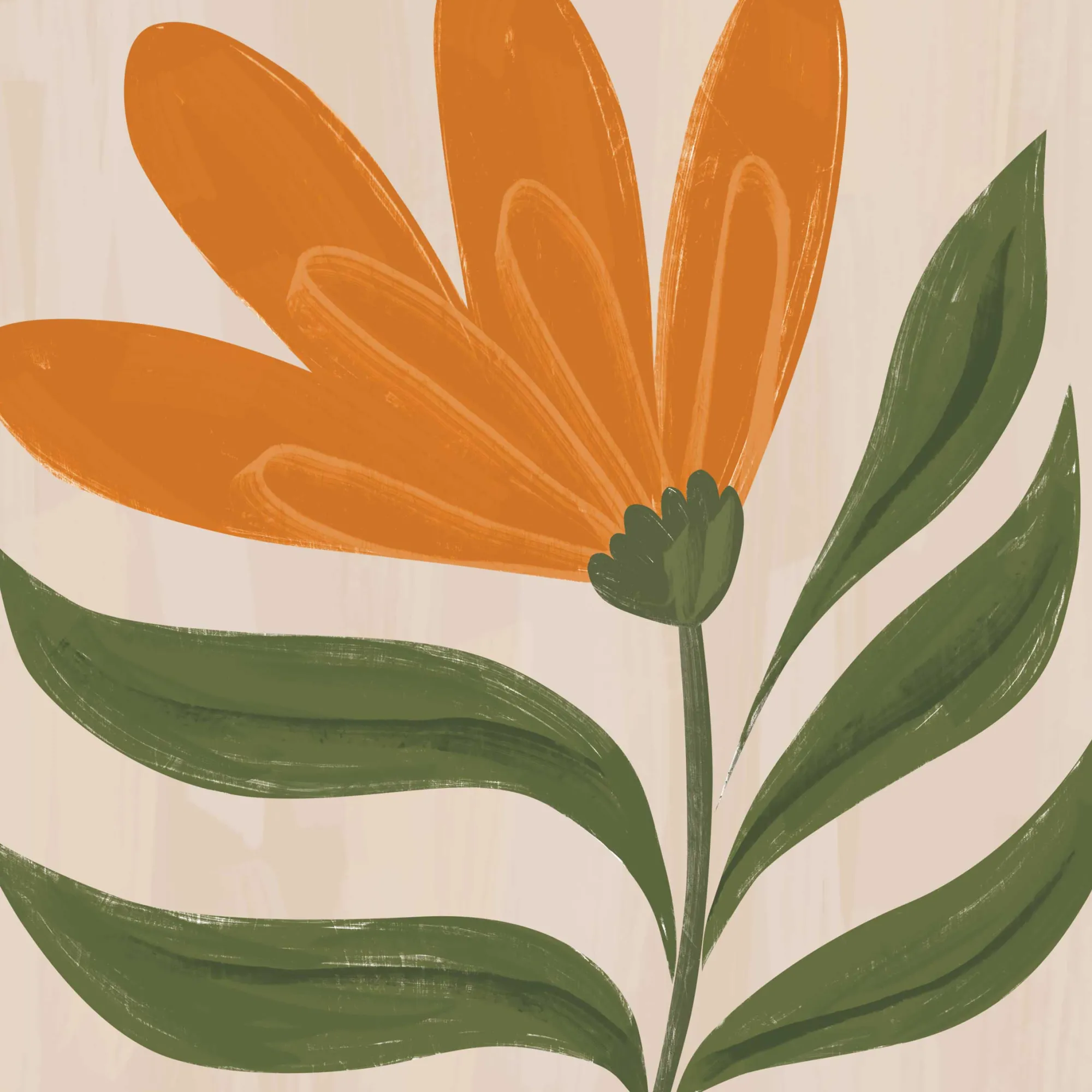 Unframed Prints*Whistlefish Amber Petal Art Print