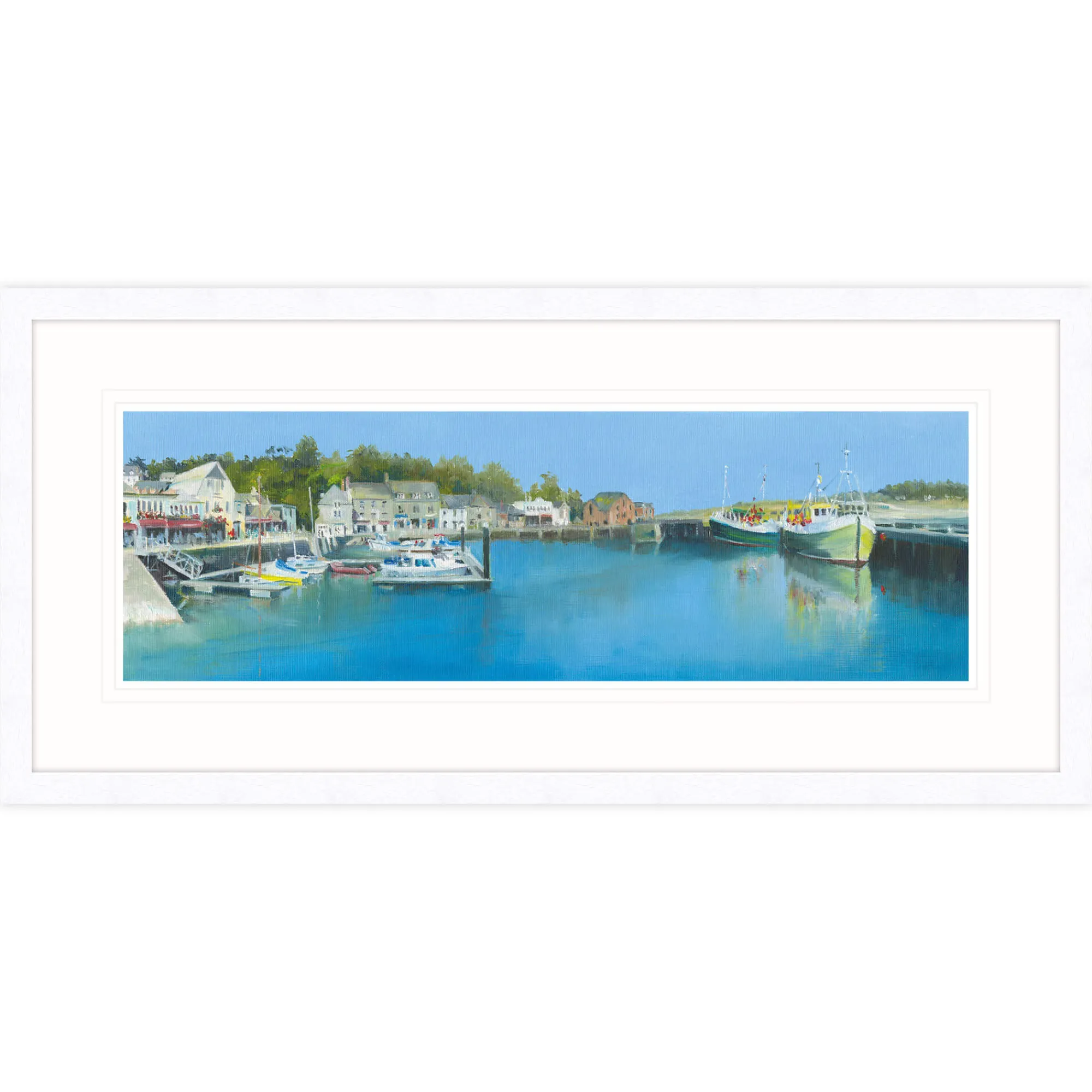 Padstow|Cornwall*Whistlefish Another Perfect Day, Padstow Framed Print