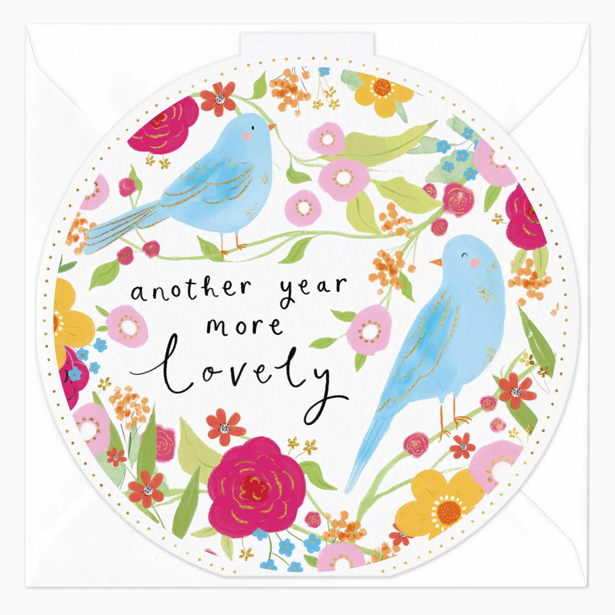 Just To Say|Birthday*Whistlefish Another Year More Lovely Birthday Card