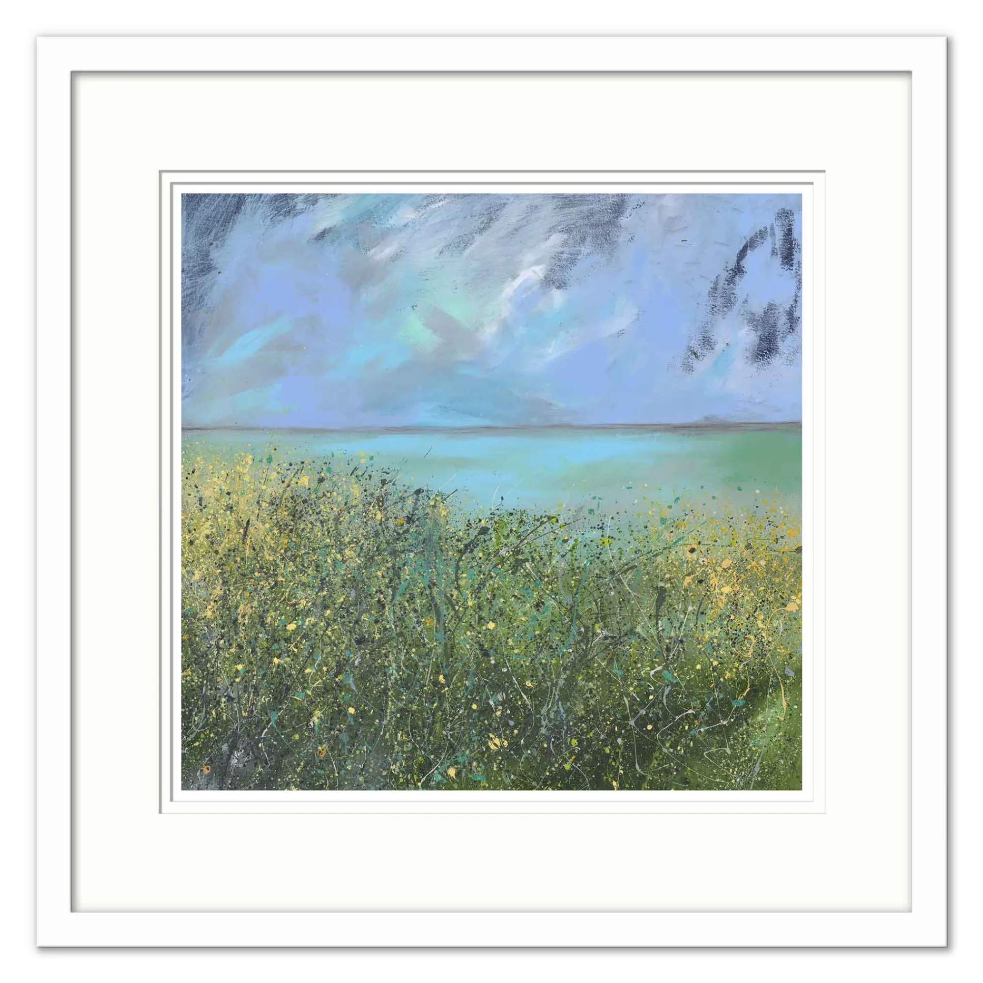 Coastal Scenes|Framed Prints*Whistlefish Aqua Waters Framed Print