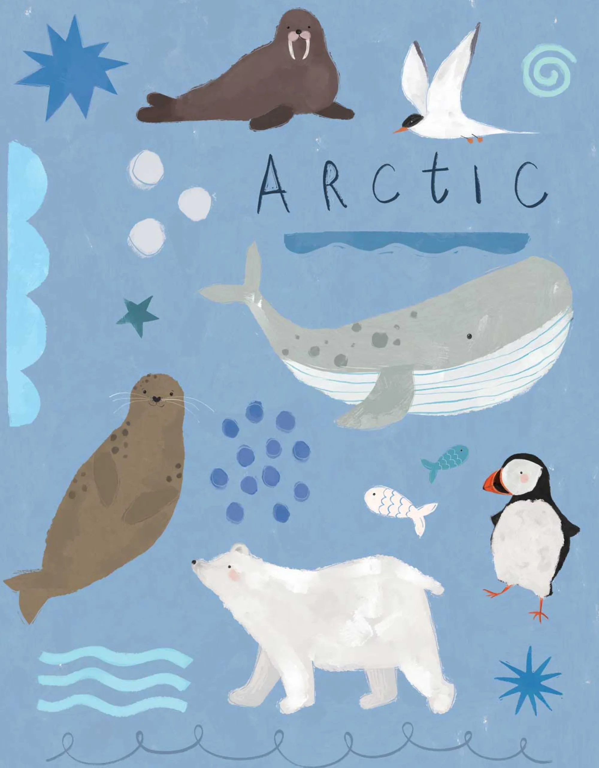 Unframed Prints*Whistlefish Arctic Explorers Medium Art Print