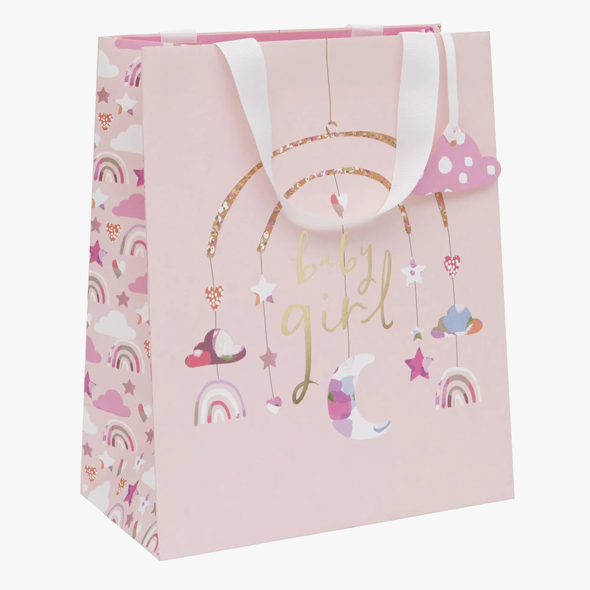 Gift Bags|Gift Bags*Whistlefish Baby Girl Large Gift Bag