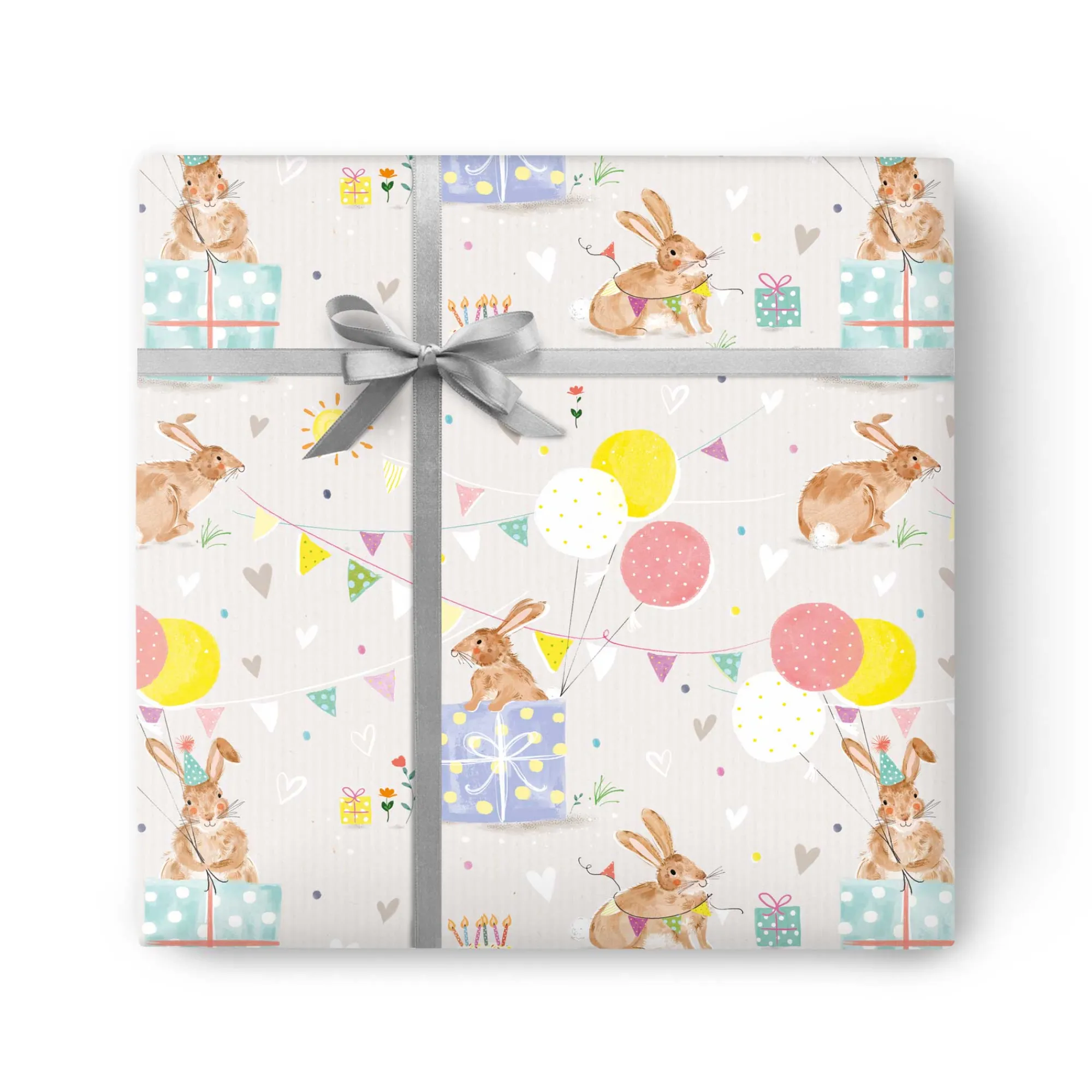 Gift Wrap|Birthday*Whistlefish Baby Rabbit Wrapping Paper