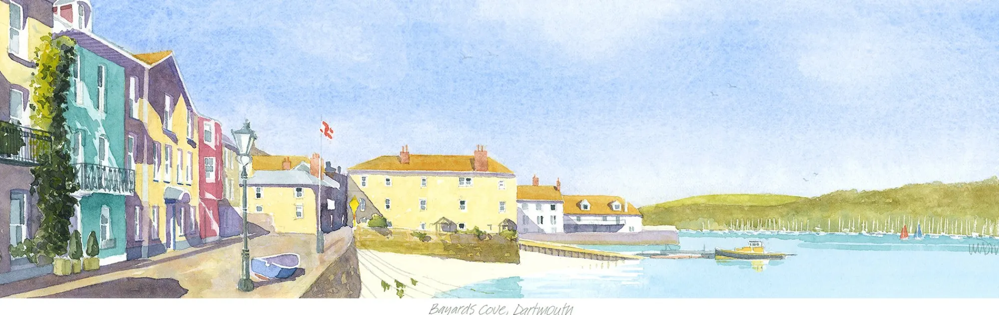 Unframed Prints*Whistlefish Bayards Cove Dartmouth Art Print