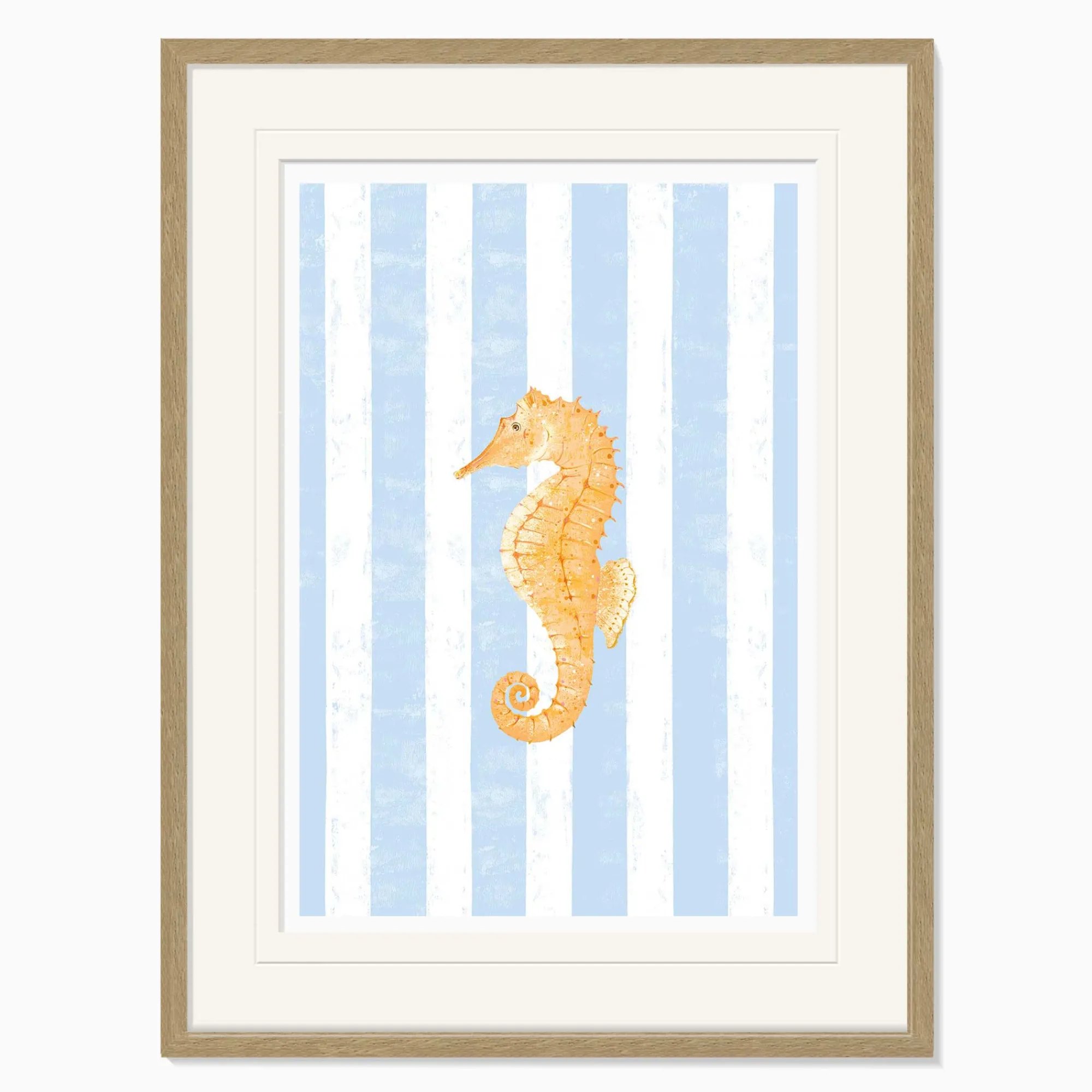 Animal|Framed Prints*Whistlefish Beach House Seahorse Framed Print