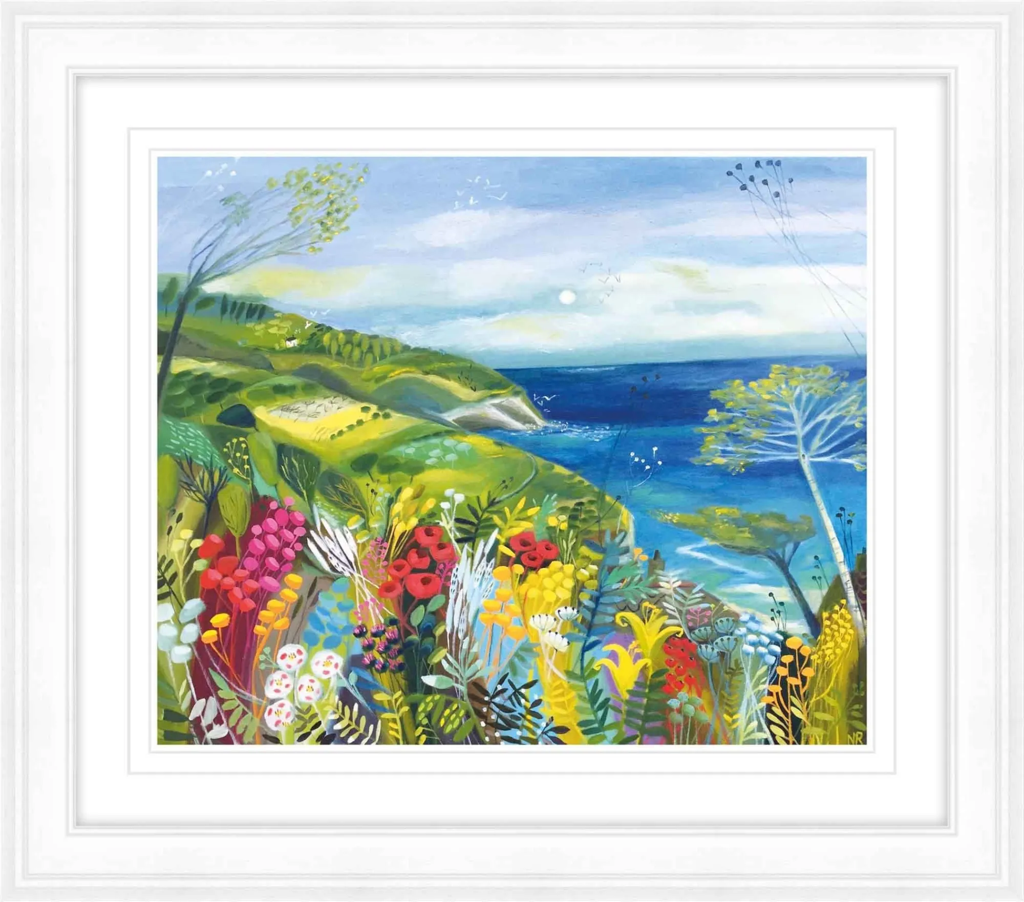 Coastal Scenes|Framed Prints*Whistlefish Beachcombers Cottage Framed Print