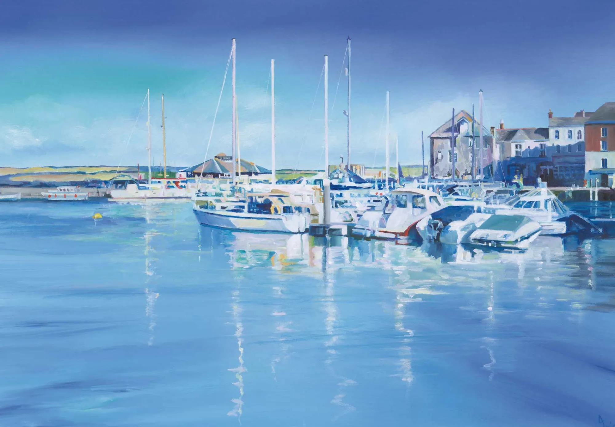 Unframed Prints*Whistlefish Beautiful Padstow Art print