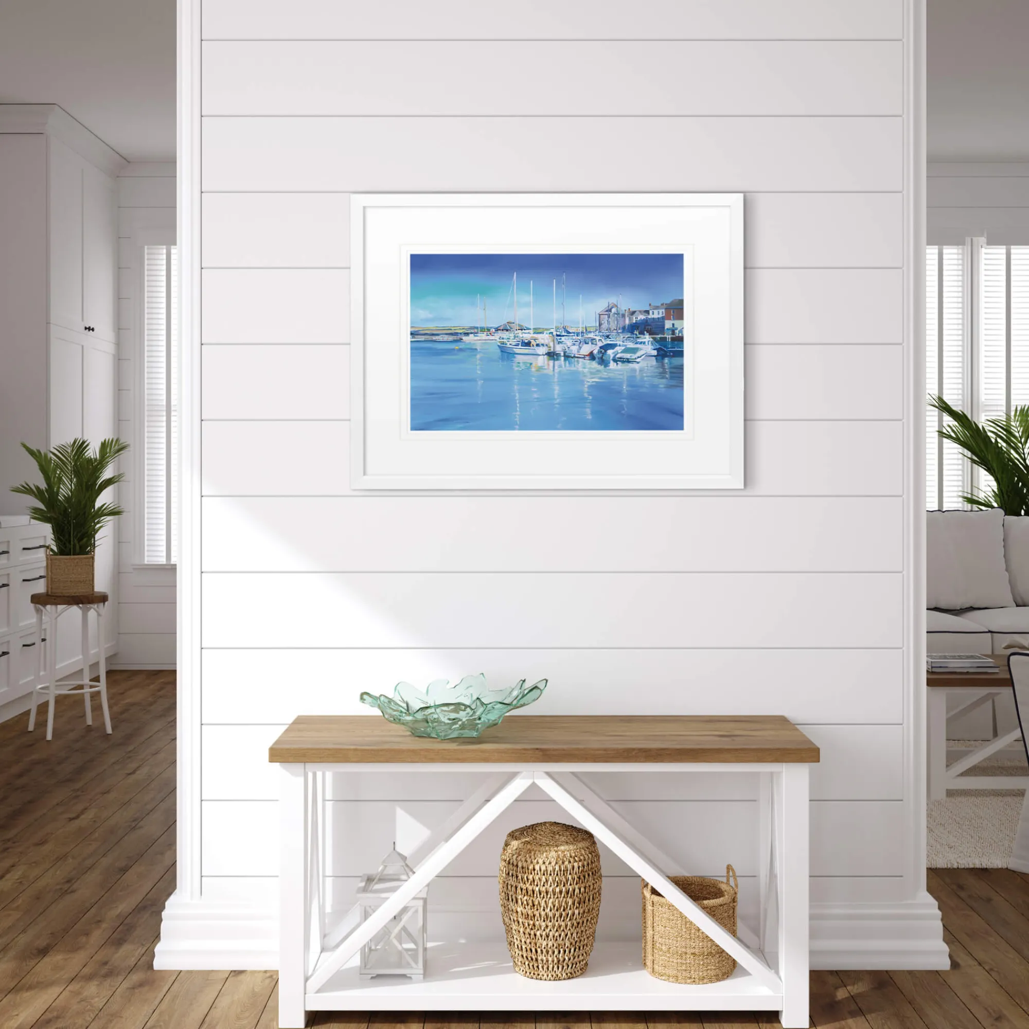 Unframed Prints*Whistlefish Beautiful Padstow Art print