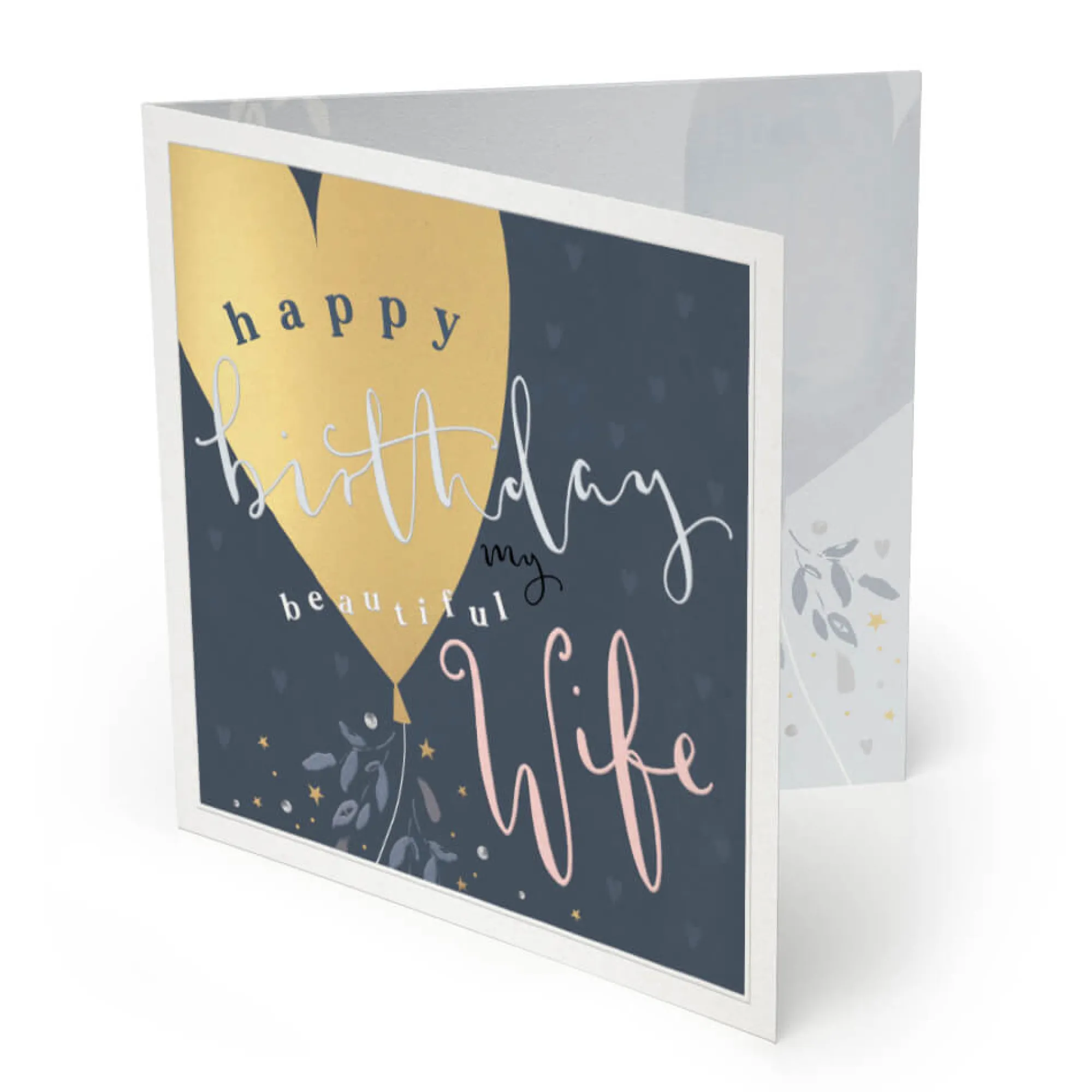 Birthday|Birthday*Whistlefish Beautiful Wife Luxury Birthday Card