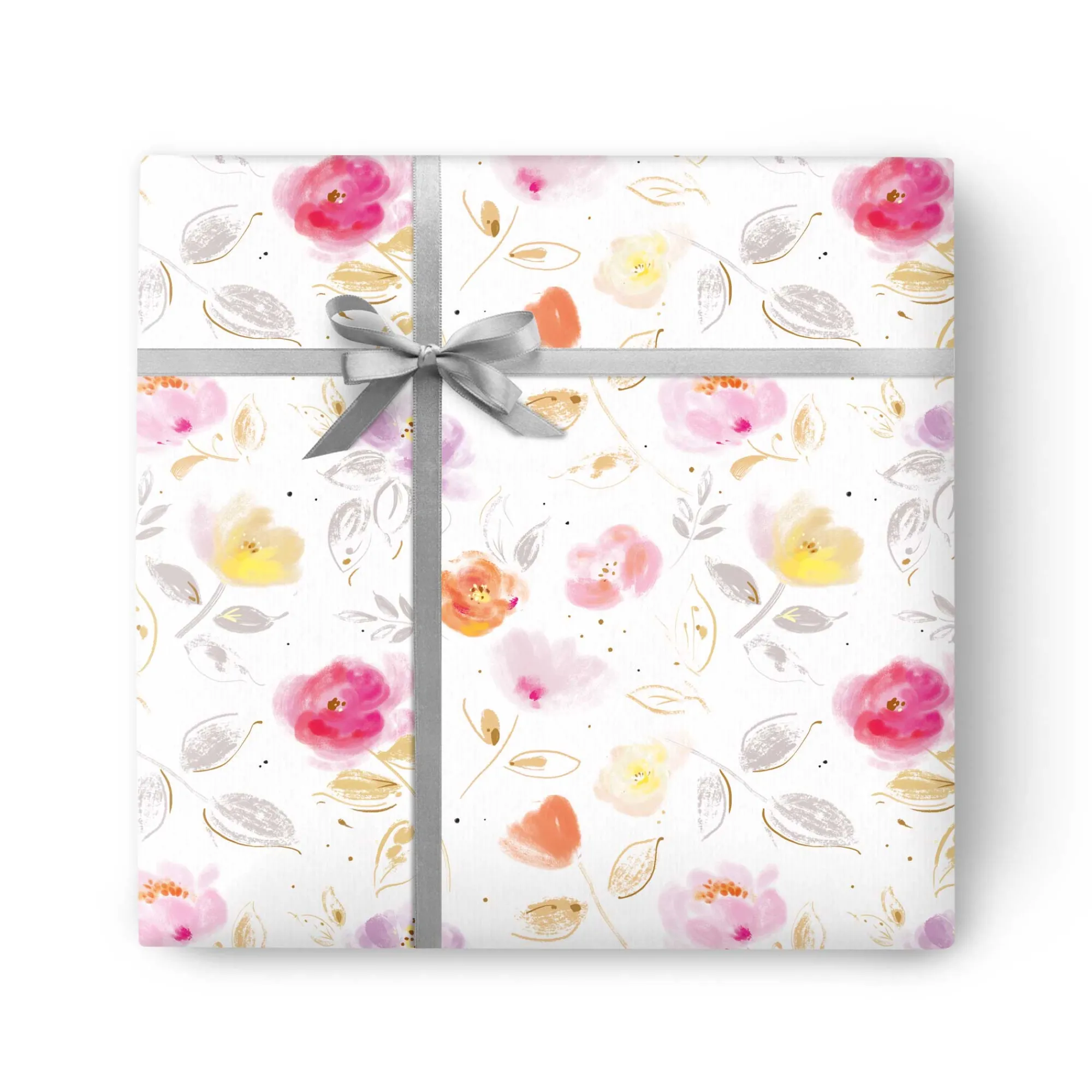 Gift Wrap|Birthday*Whistlefish Birthday Flowers Wrapping Paper