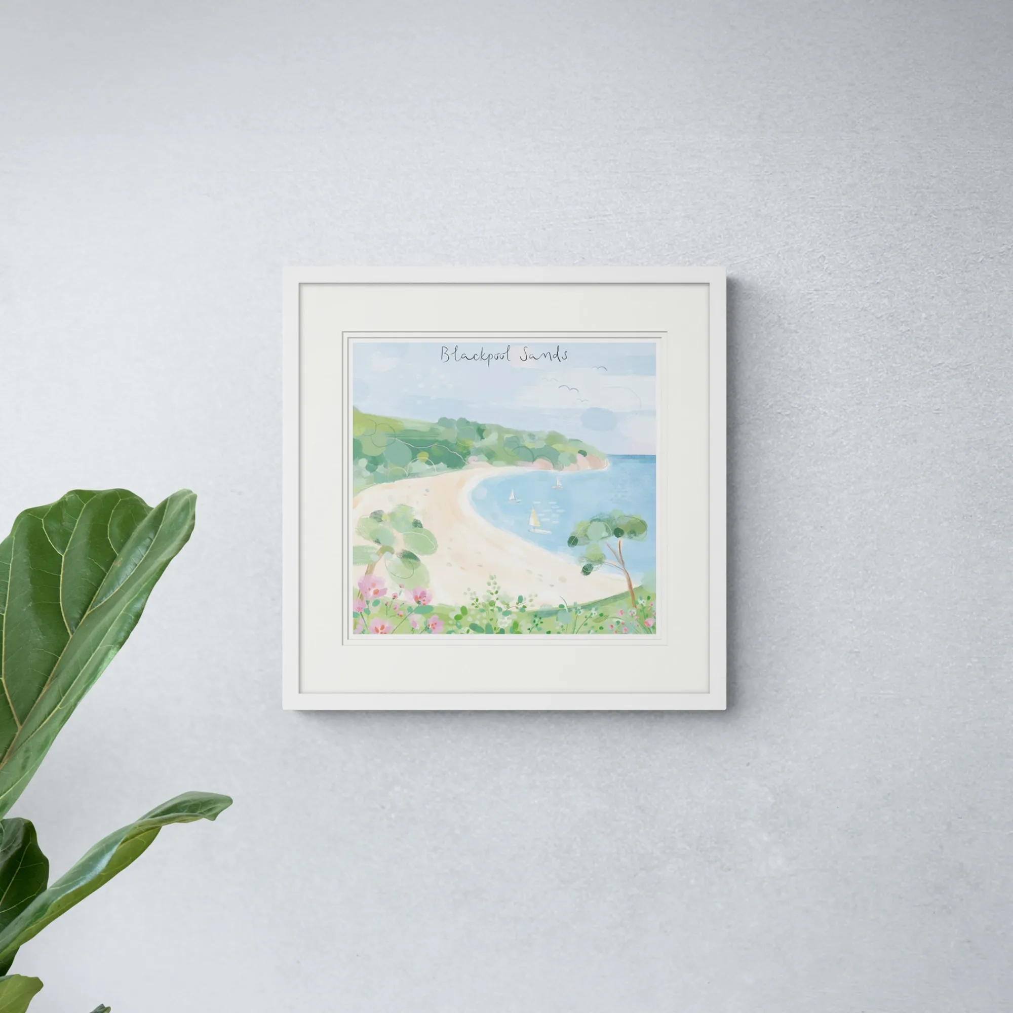 Unframed Prints*Whistlefish Blackpool Sands Small Art Print