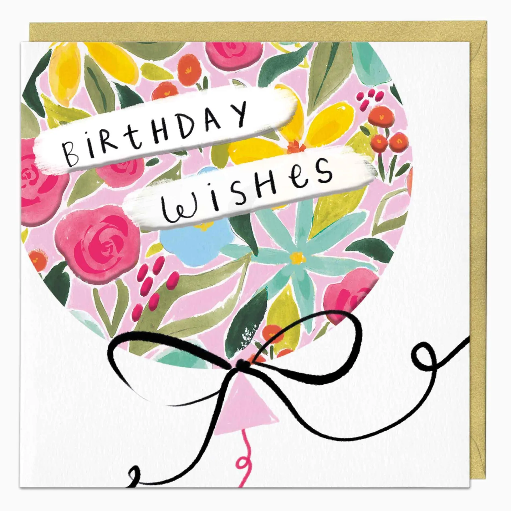 Birthday|For Her*Whistlefish Blooming Balloon Birthday Card
