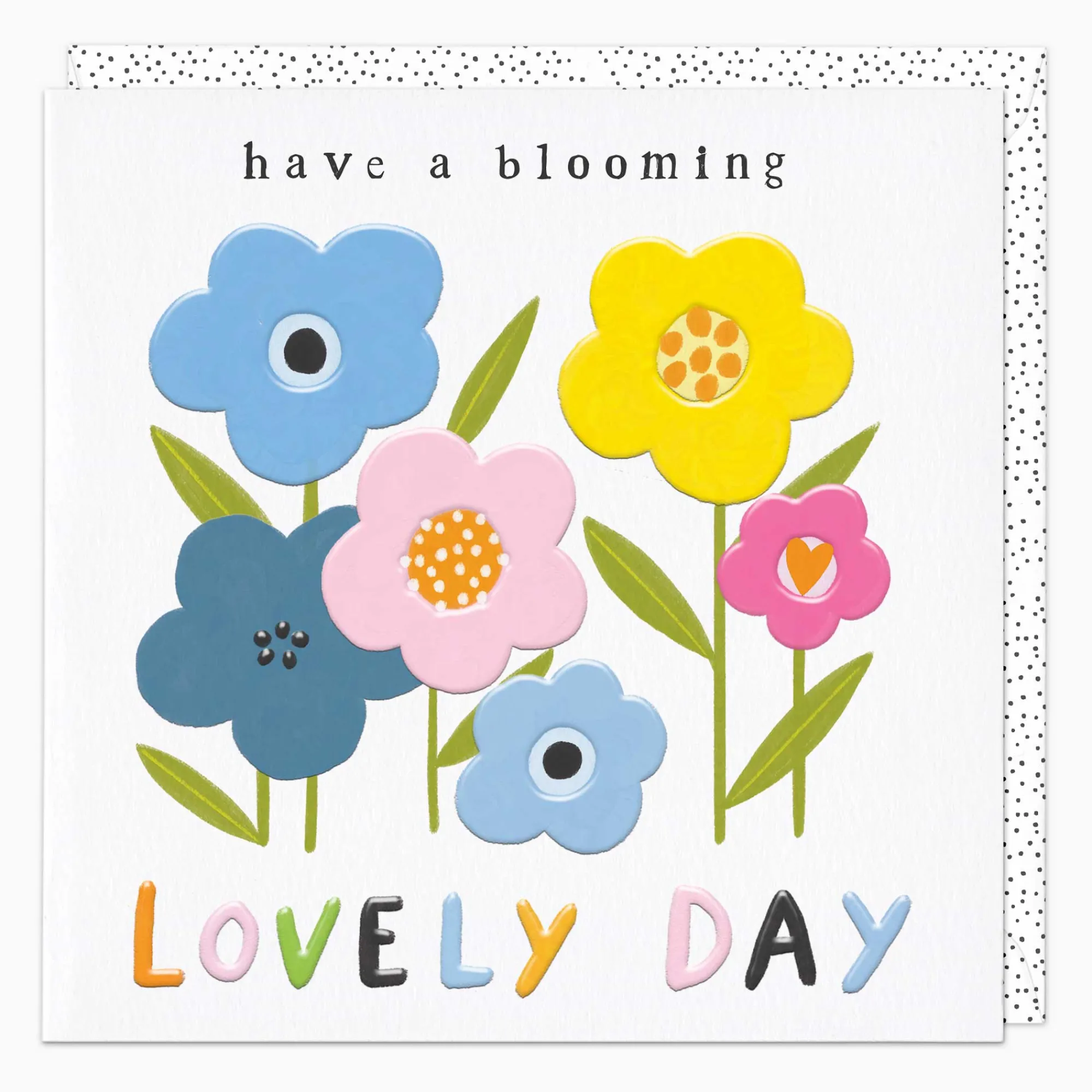 Just To Say*Whistlefish Blooming Lovely Day Card