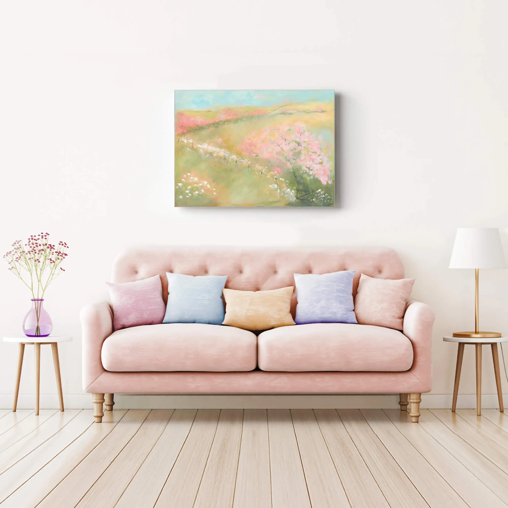 Floral & Flowers|Canvas*Whistlefish Blossom Hill Canvas
