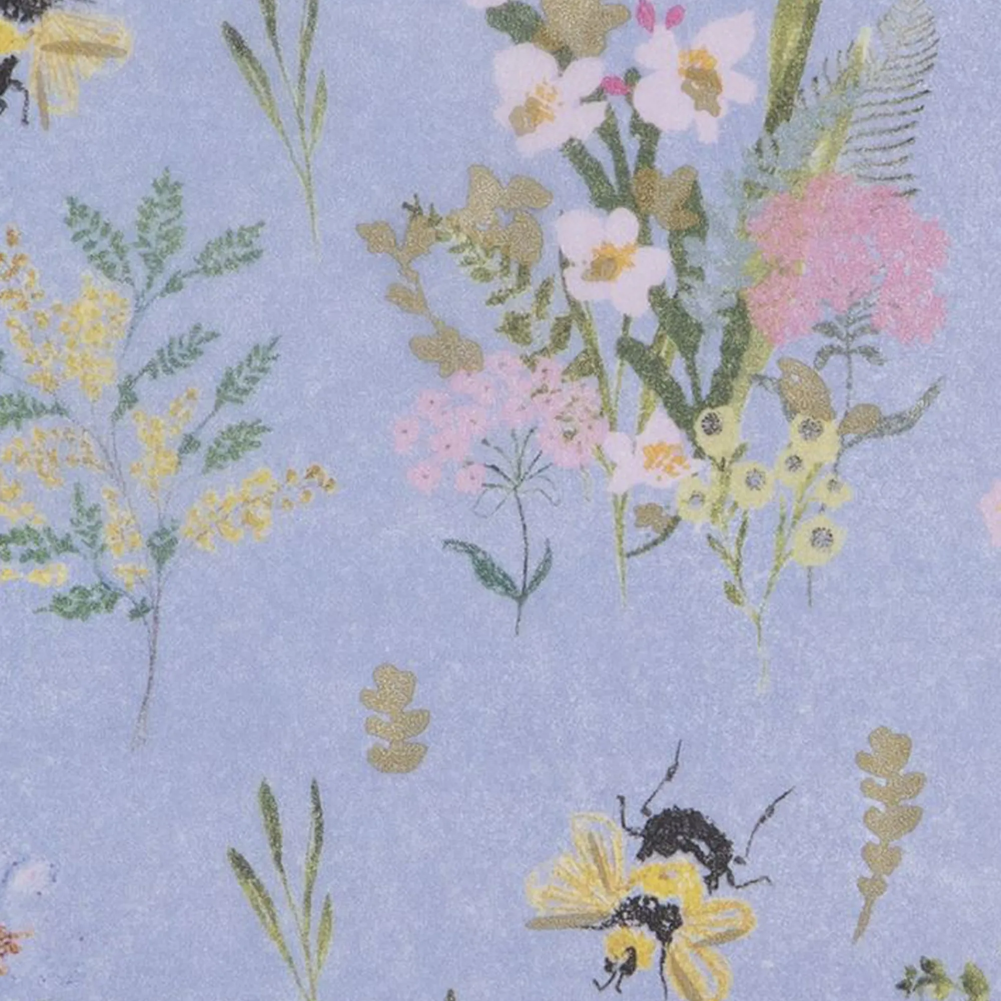 Tissue Paper|Tissue Paper*Whistlefish Blue Bees Luxury Tissue Paper