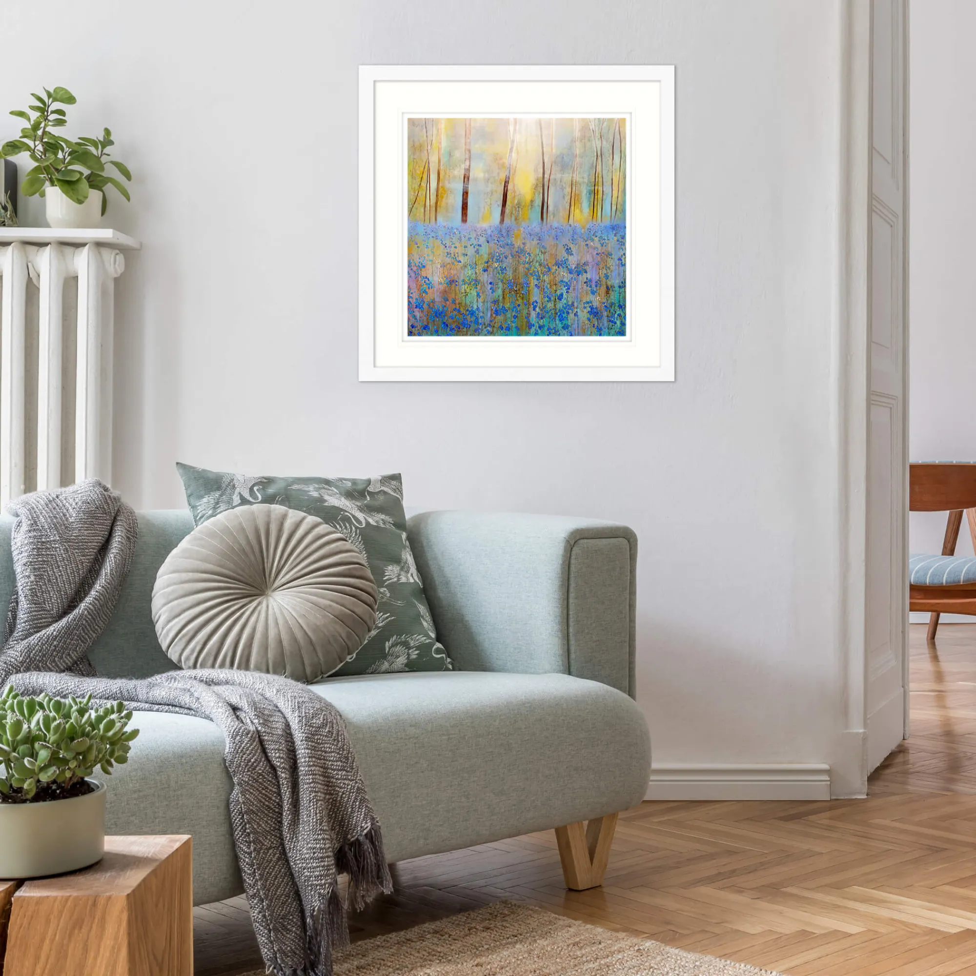 Floral & Flowers|Framed Prints*Whistlefish Bluebells Framed Print