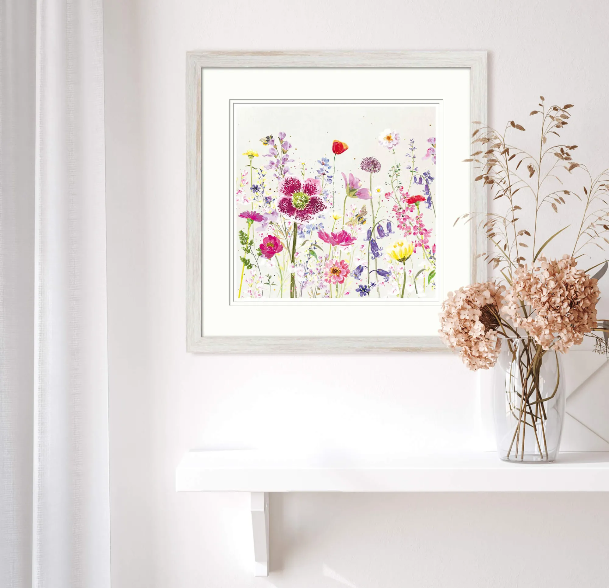 Floral & Flowers|Framed Prints*Whistlefish Bluebells Small Framed Print