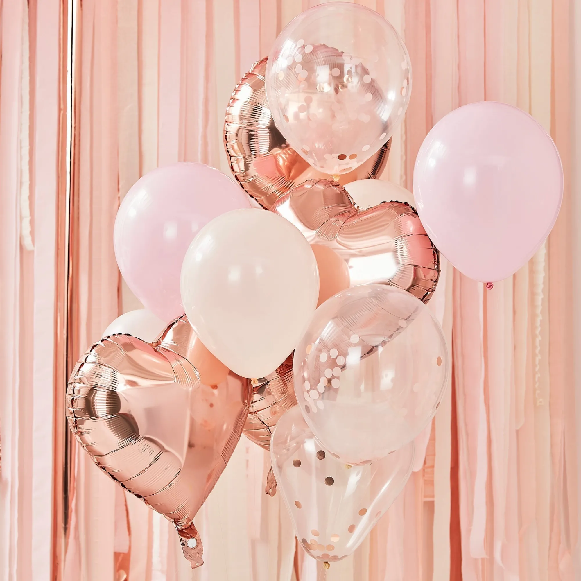 Decorations|Balloons*Whistlefish Blush And Rose Gold Balloons