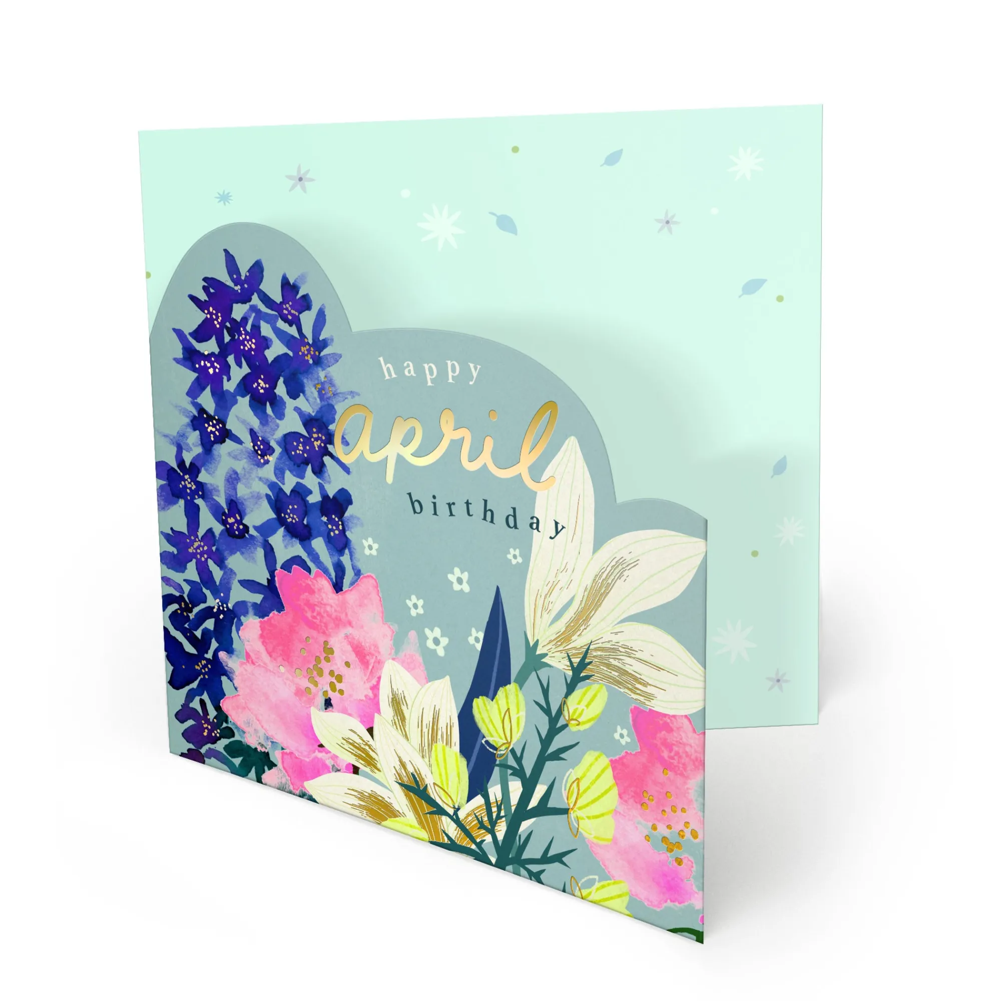 Birthday|Birthday*Whistlefish Bright Summer April Birthday Card