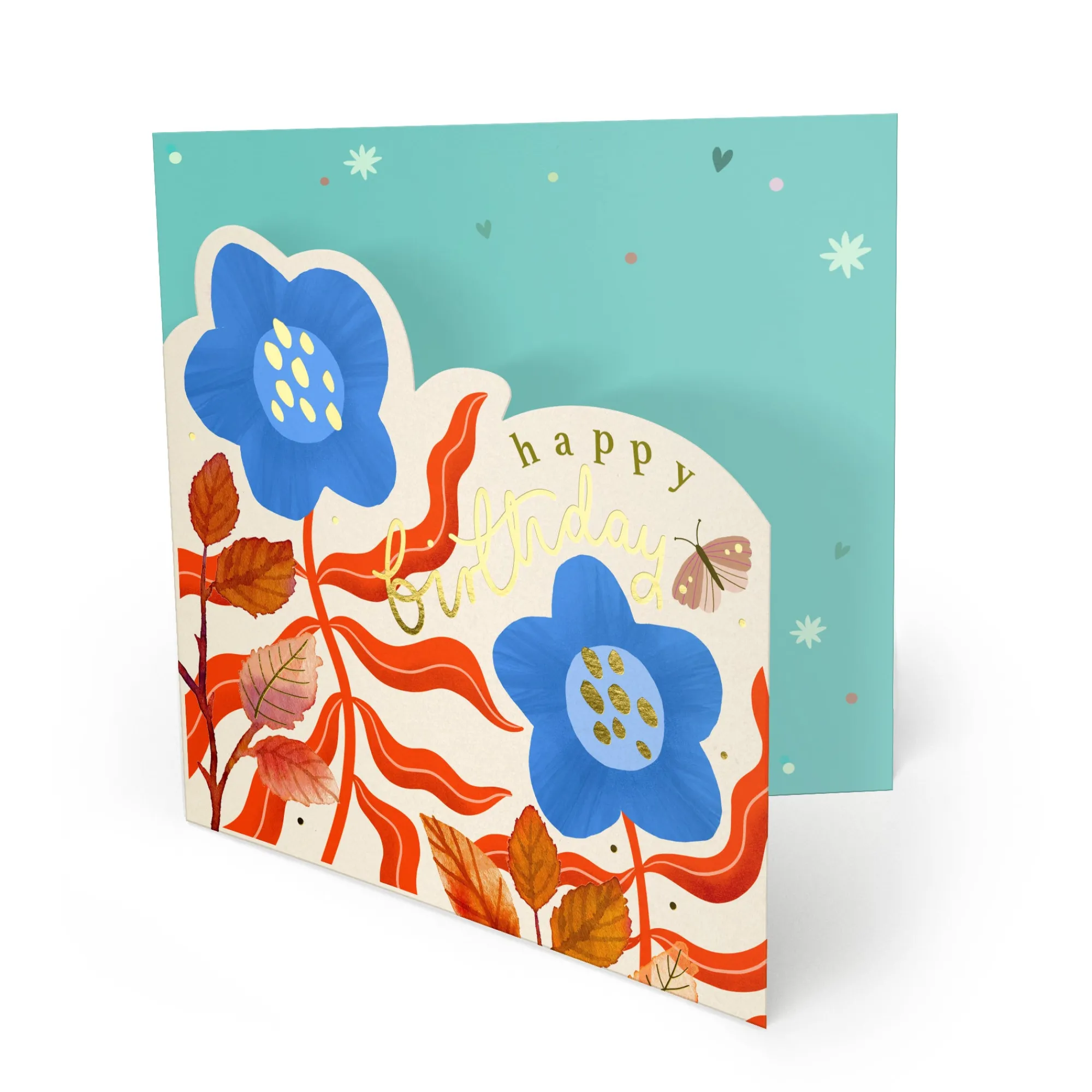 Birthday|Birthday*Whistlefish Bright Summer Floral Birthday Card