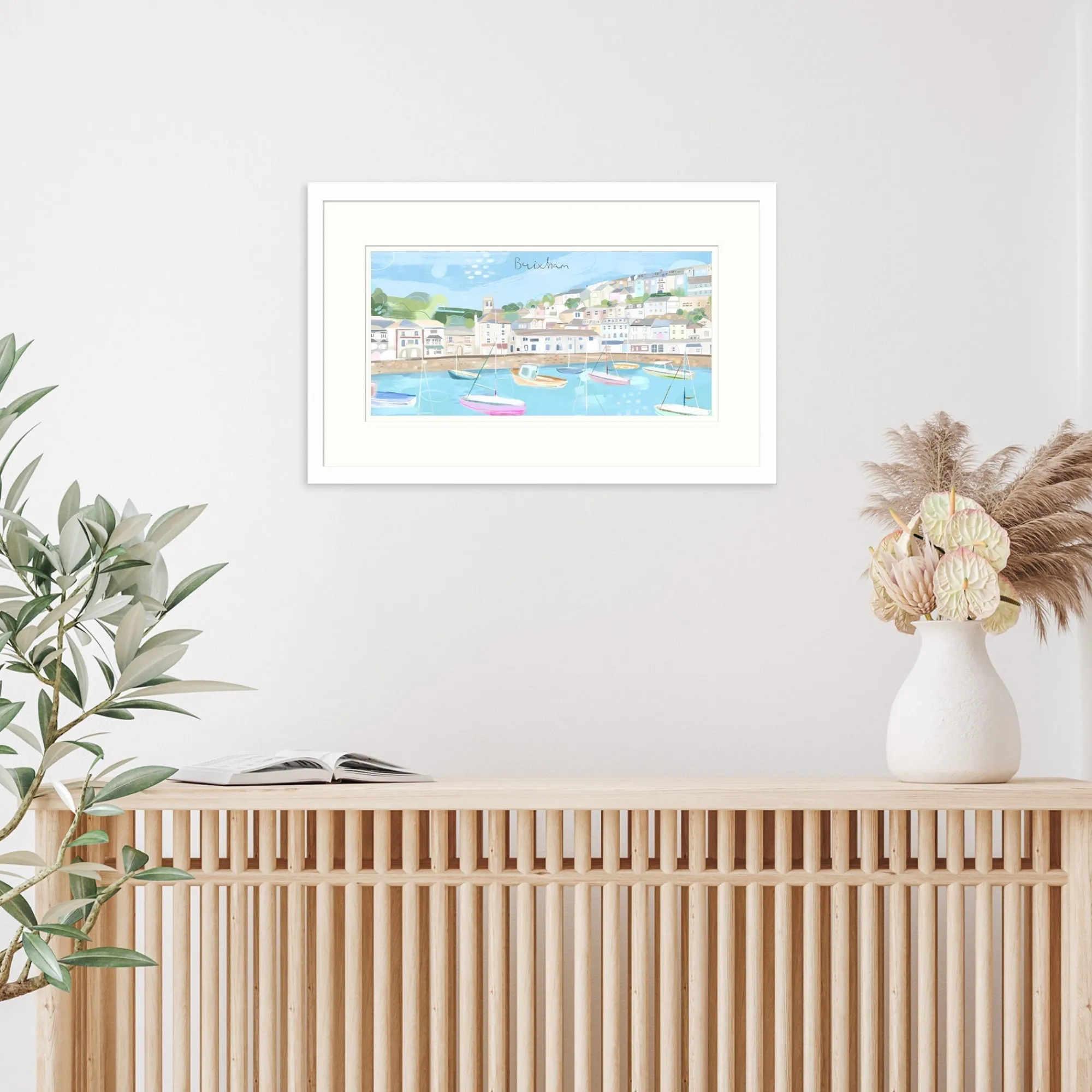 Unframed Prints*Whistlefish Brixham Small Art Print