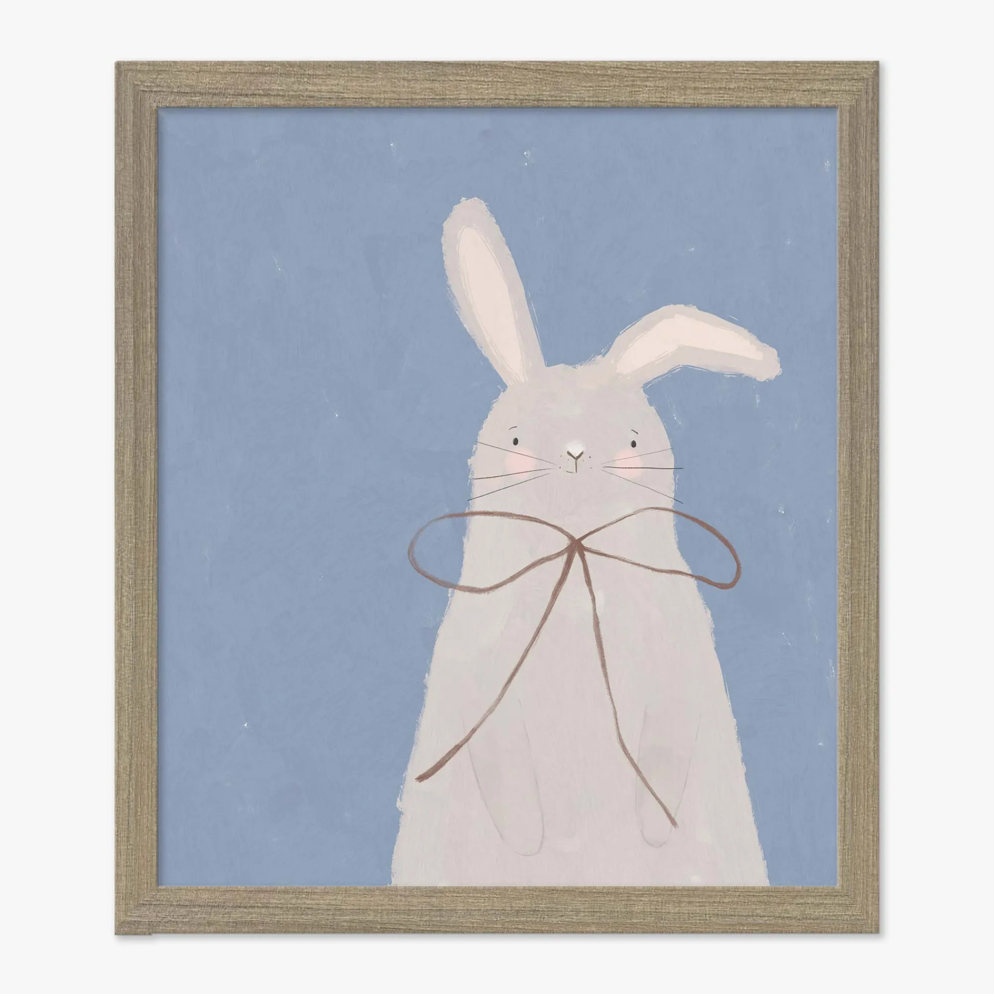 Animal|Framed Prints*Whistlefish Bunny Small Framed Print
