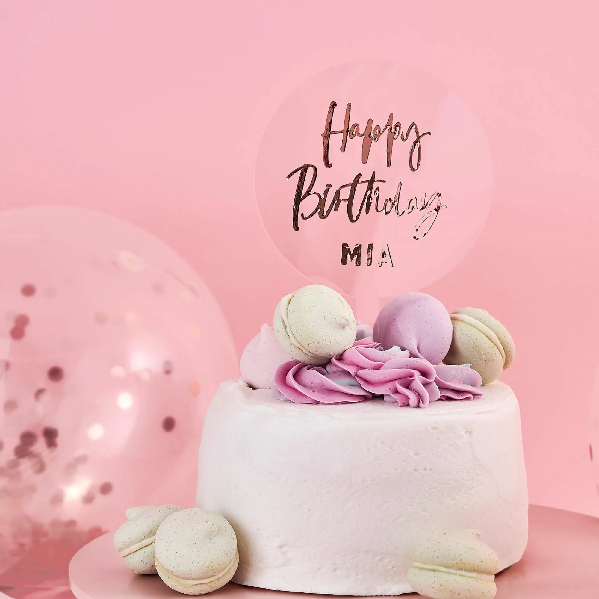 Cake Topper|Birthday*Whistlefish Cake Topper 2 Stickers Sheets