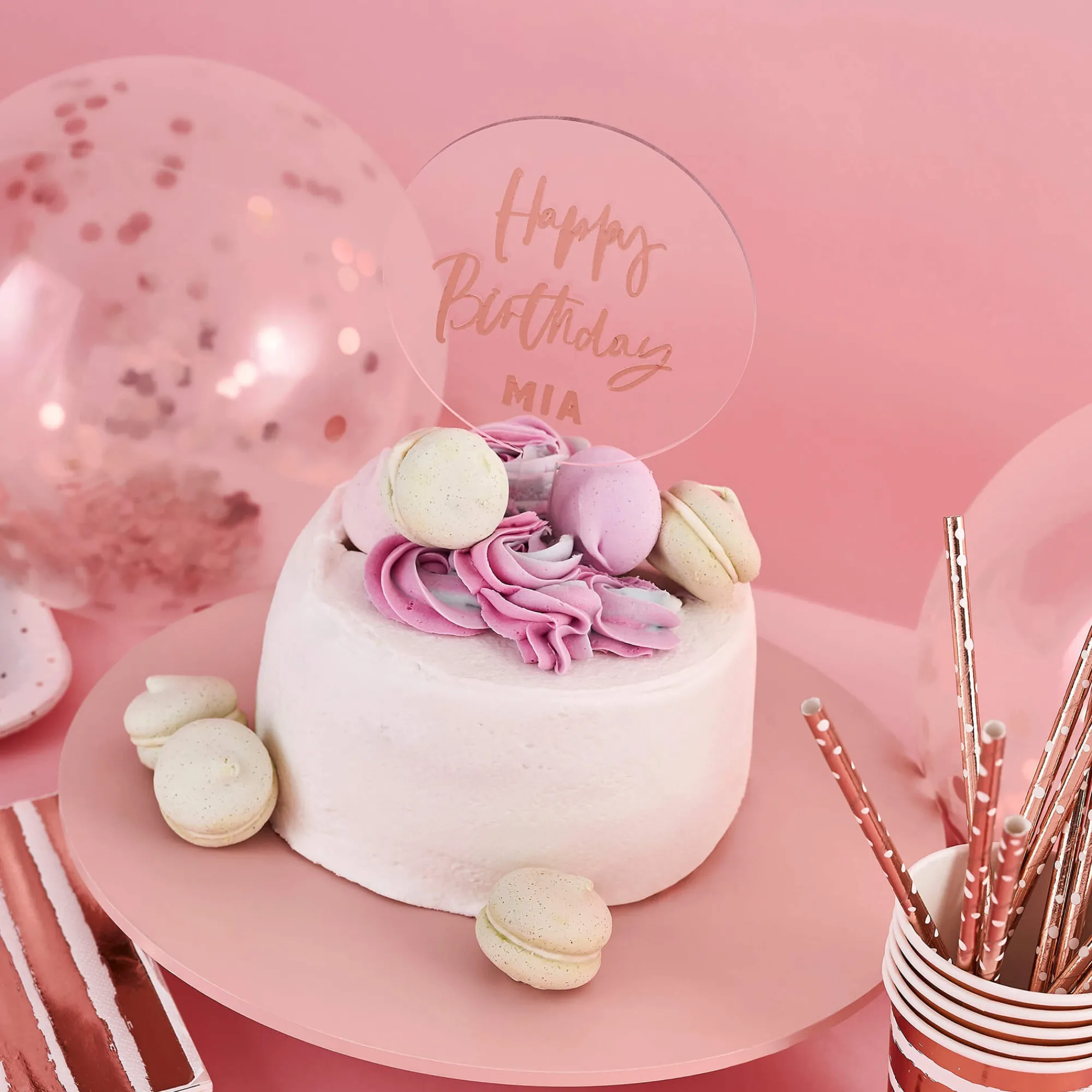 Cake Topper|Birthday*Whistlefish Cake Topper 2 Stickers Sheets