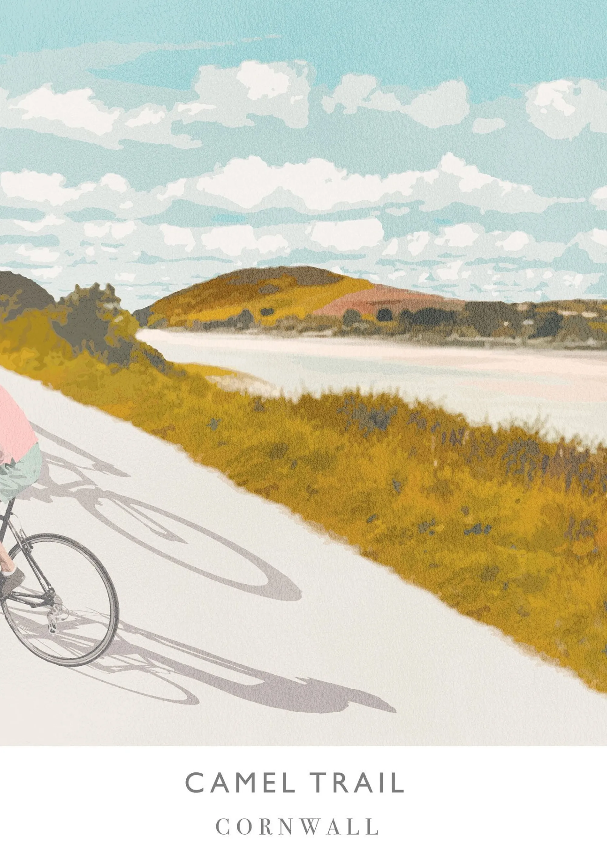 Unframed Prints*Whistlefish Camel Trail Art Print