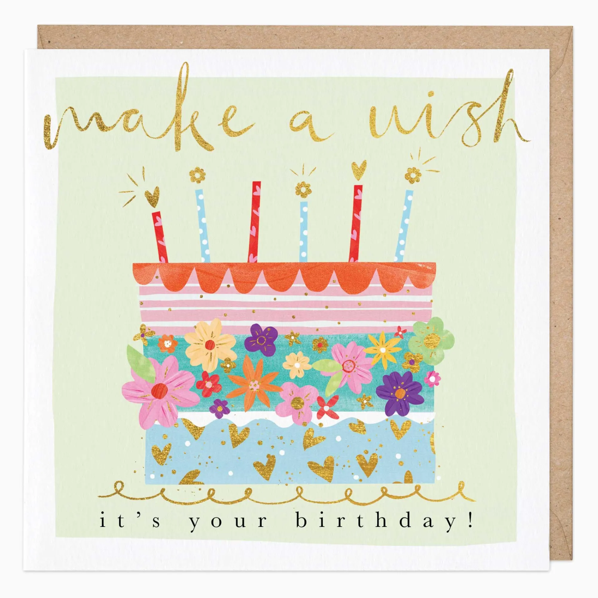 Birthday|For Her*Whistlefish Candle Wish Birthday Card