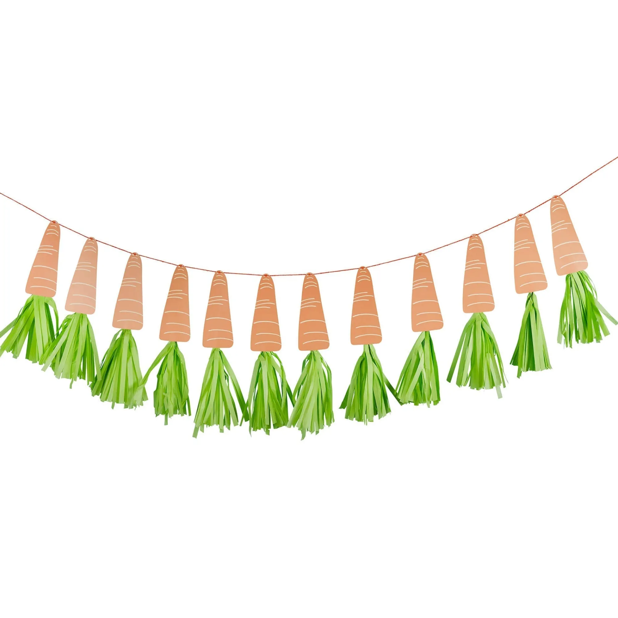 Decorations|Bunting & Garlands*Whistlefish Carrot Tassel Banner
