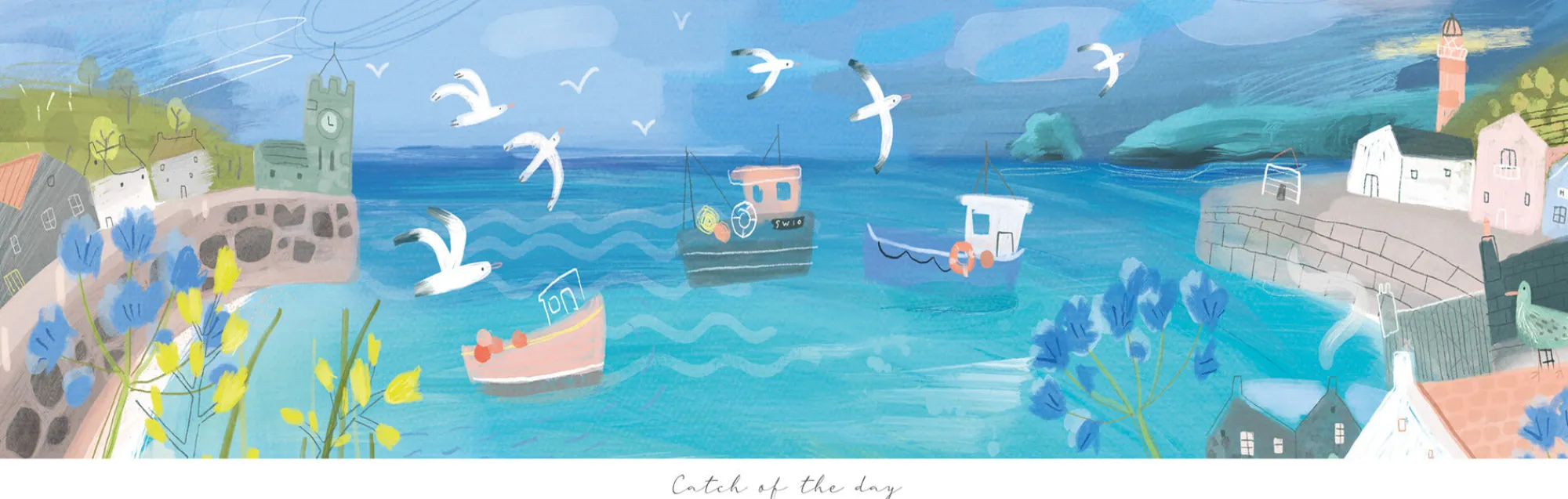 Unframed Prints*Whistlefish Catch Of The Day Art Print