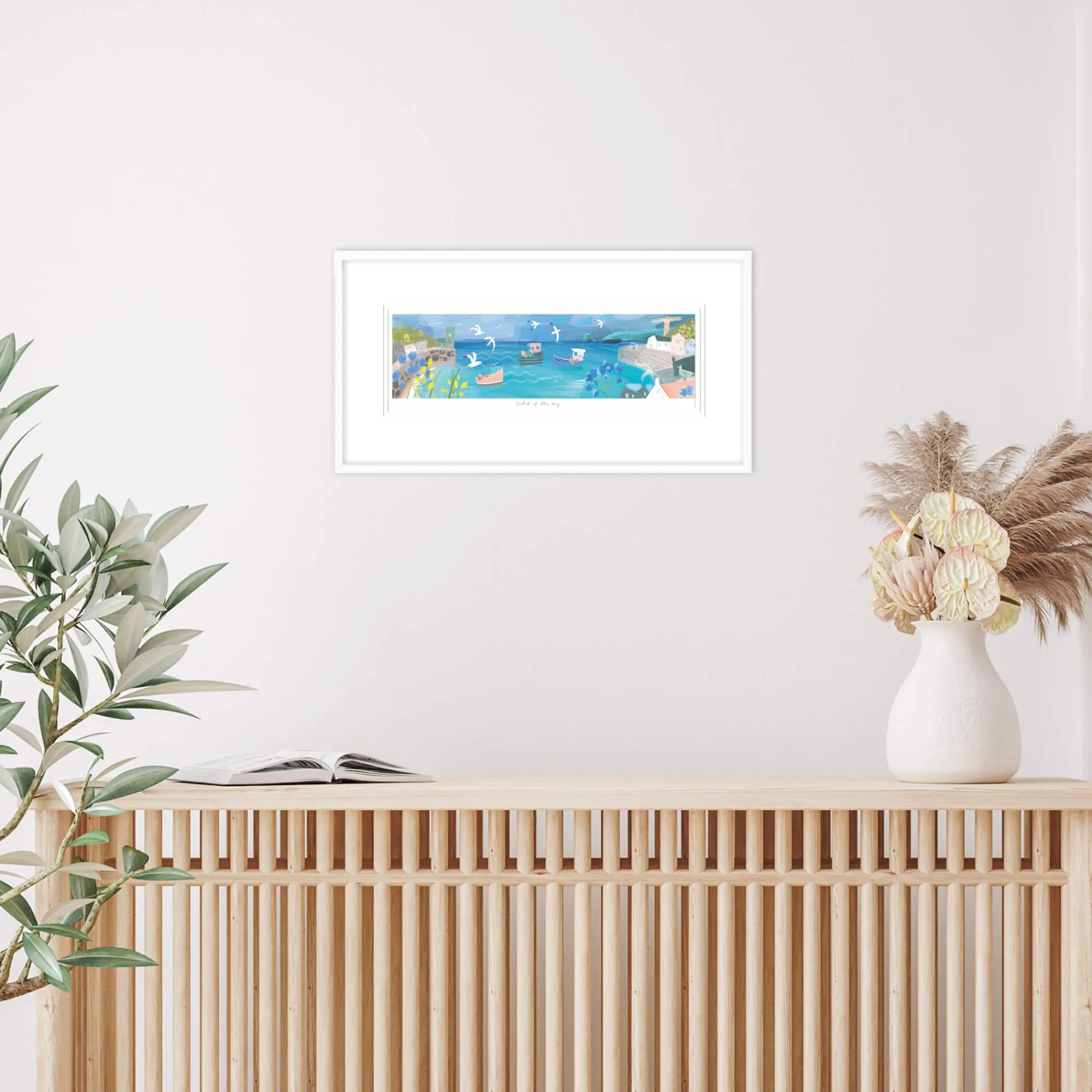 Cornwall|Framed Prints*Whistlefish Catch Of The Day Framed Print