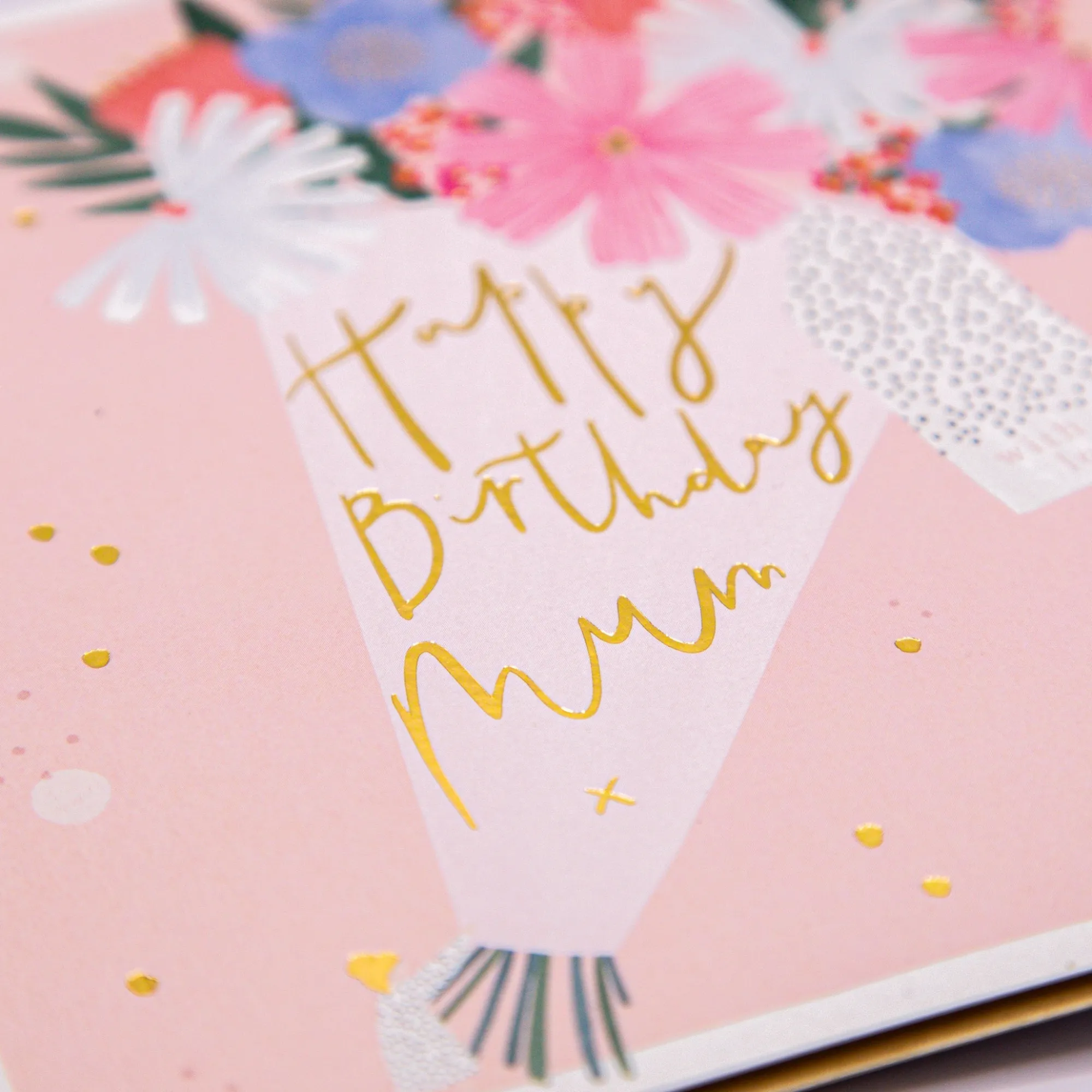 Birthday|For Her*Whistlefish Celebration Blooms For Mum Birthday Card