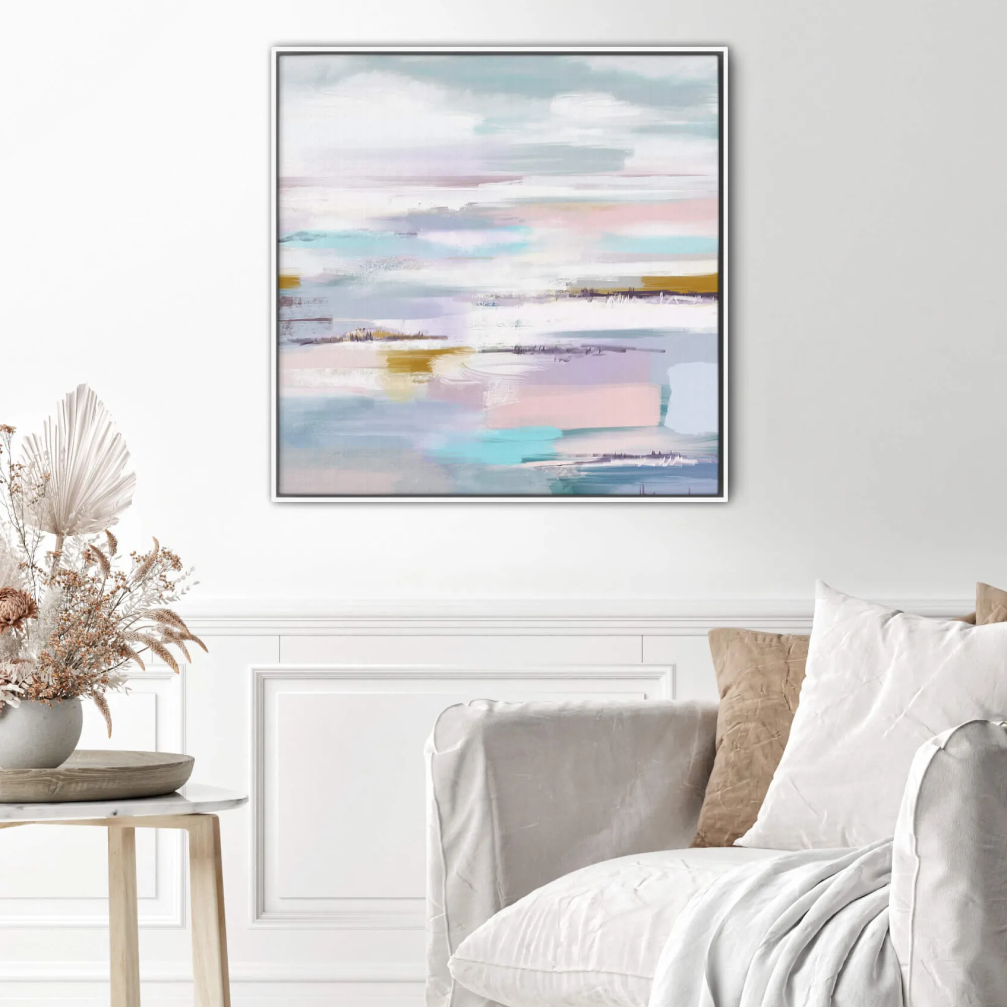 Coastal Scenes|Framed Canvas*Whistlefish Coastal Dawn Large Framed Canvas