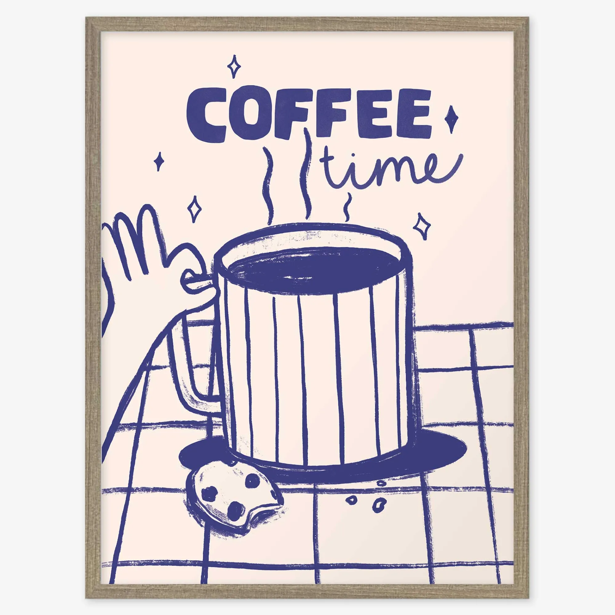 Framed Prints*Whistlefish Coffee Time Small Framed Print