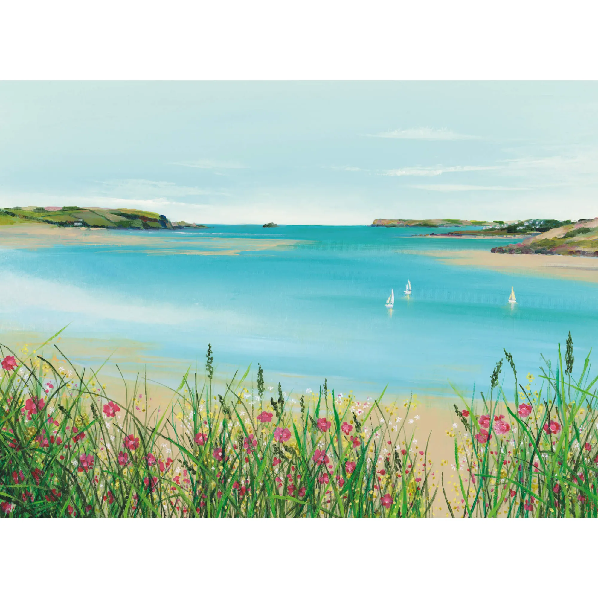 Unframed Prints*Whistlefish Coming Home, Camel Estuary Art Print