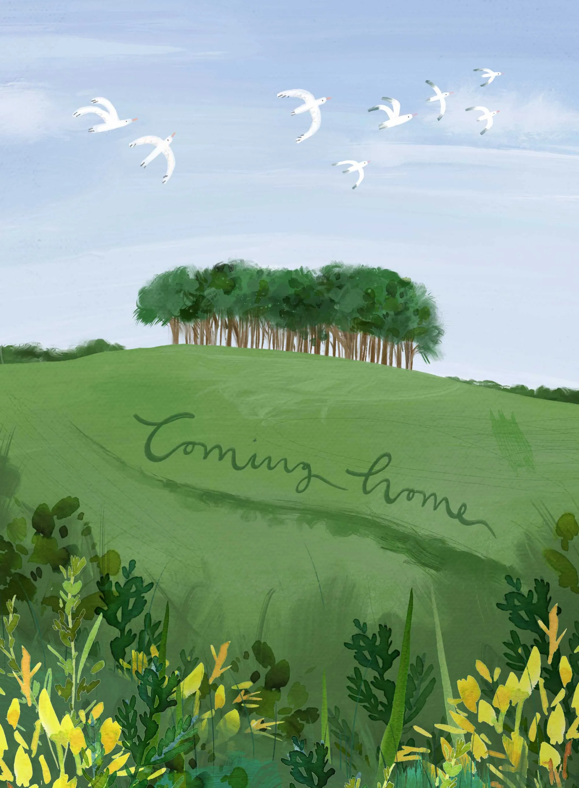 Unframed Prints*Whistlefish Coming Home Med Art Print