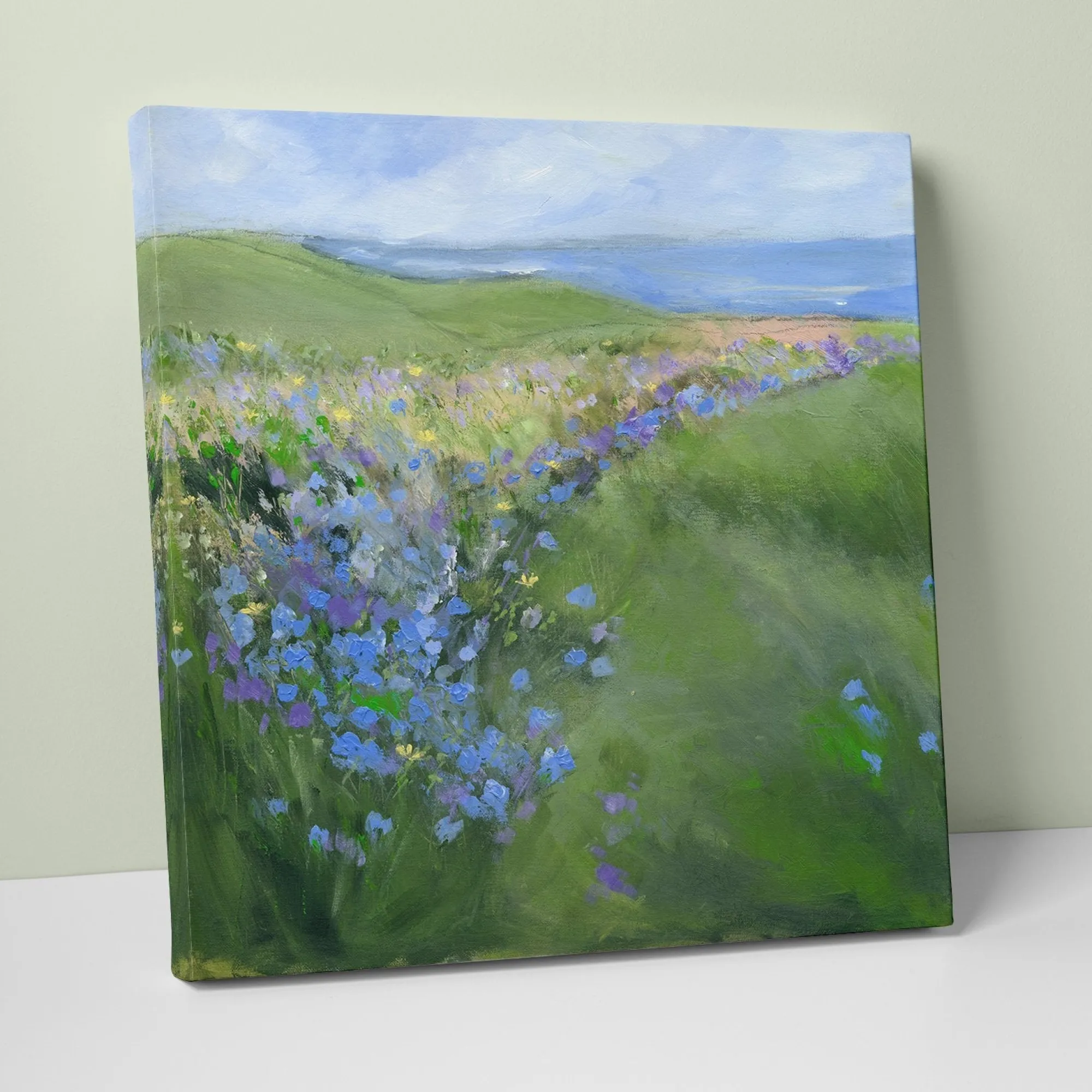 Coastal Scenes|Canvas*Whistlefish Cornflowers Canvas