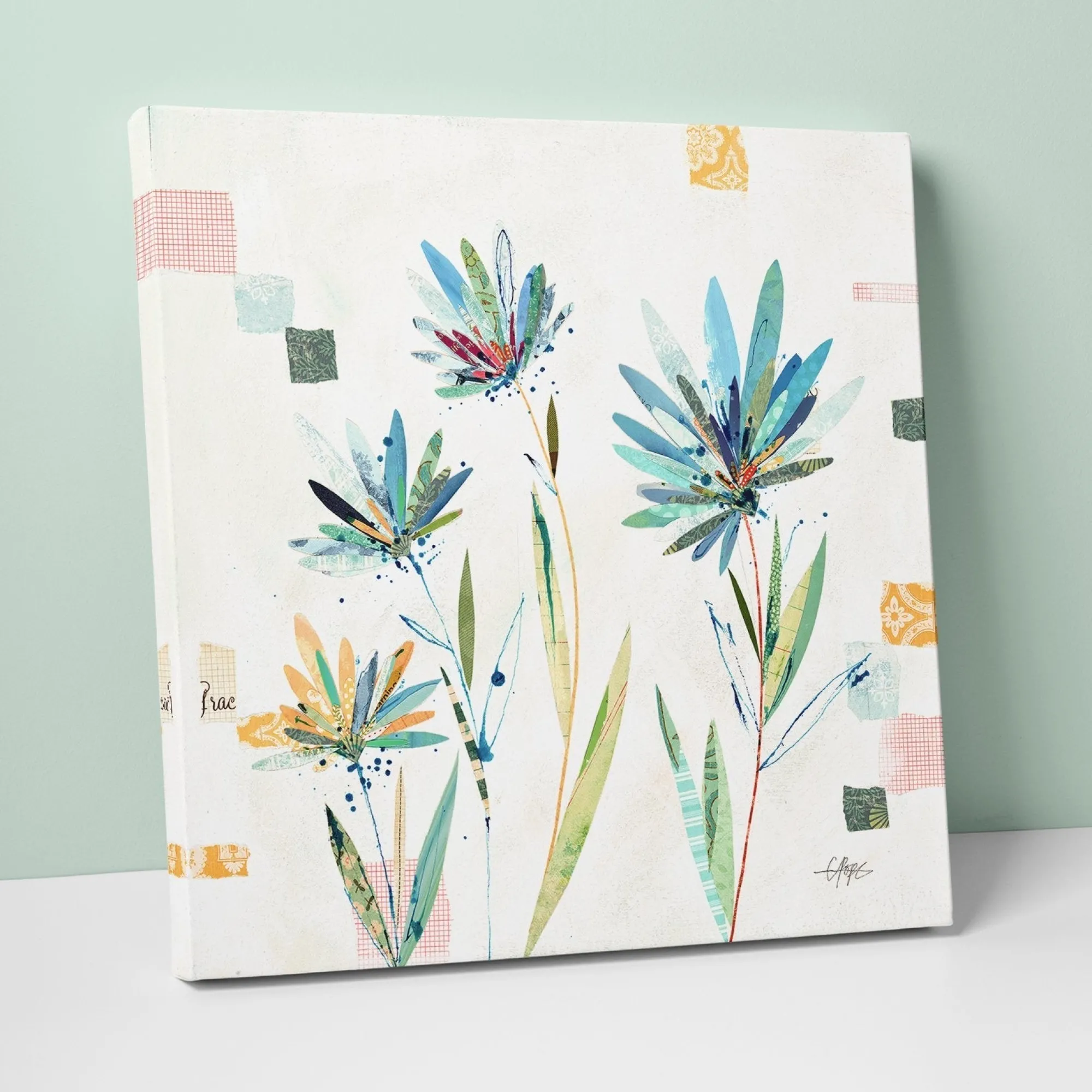 Floral & Flowers|Canvas*Whistlefish Cornflowers Canvas