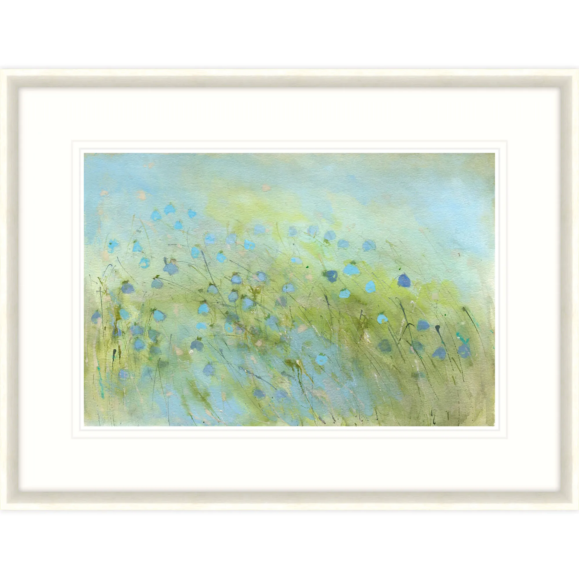 Floral & Flowers|Framed Prints*Whistlefish Cornflowers Framed Print