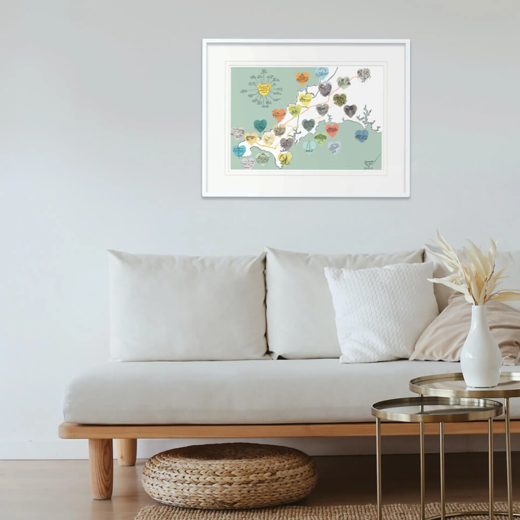 Unframed Prints*Whistlefish Cornwall By Pen Art Print