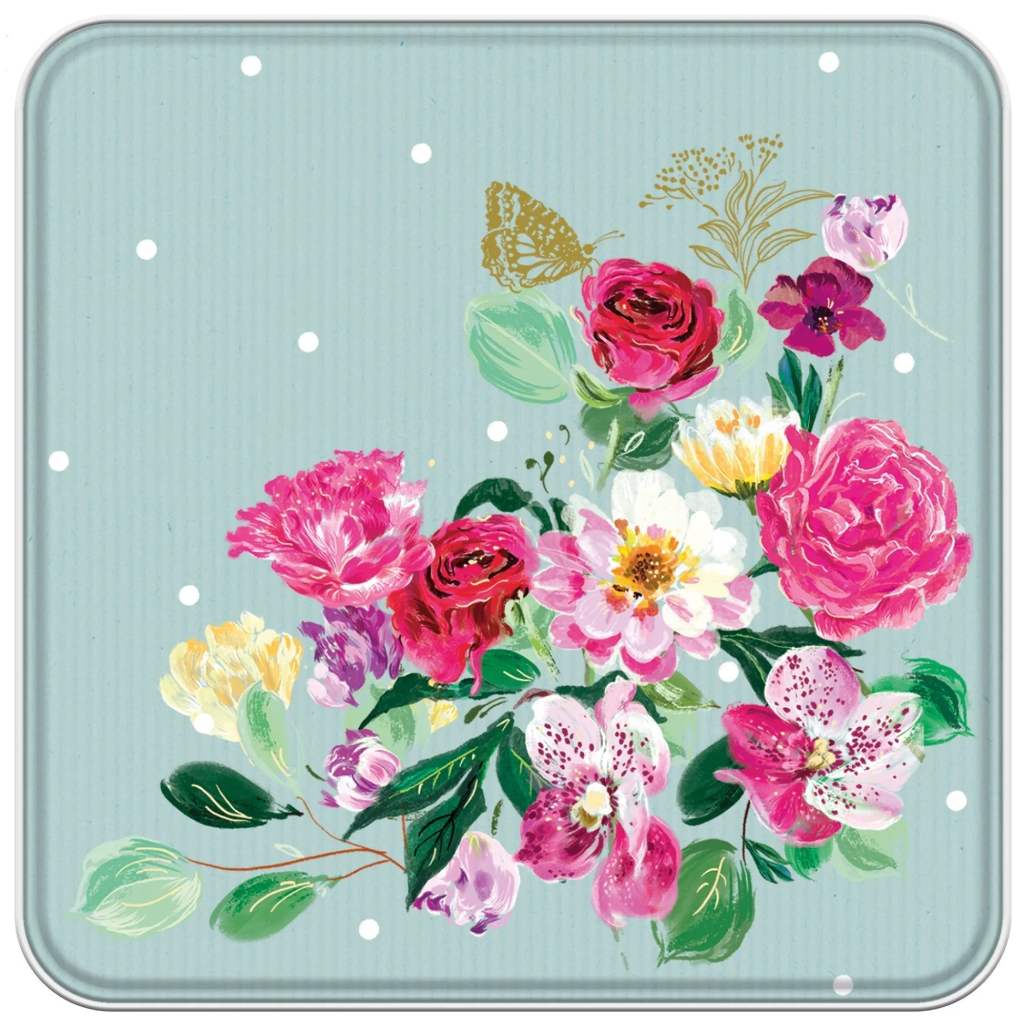 Under £20|Under £10*Whistlefish Country Flowers Notelet Tin