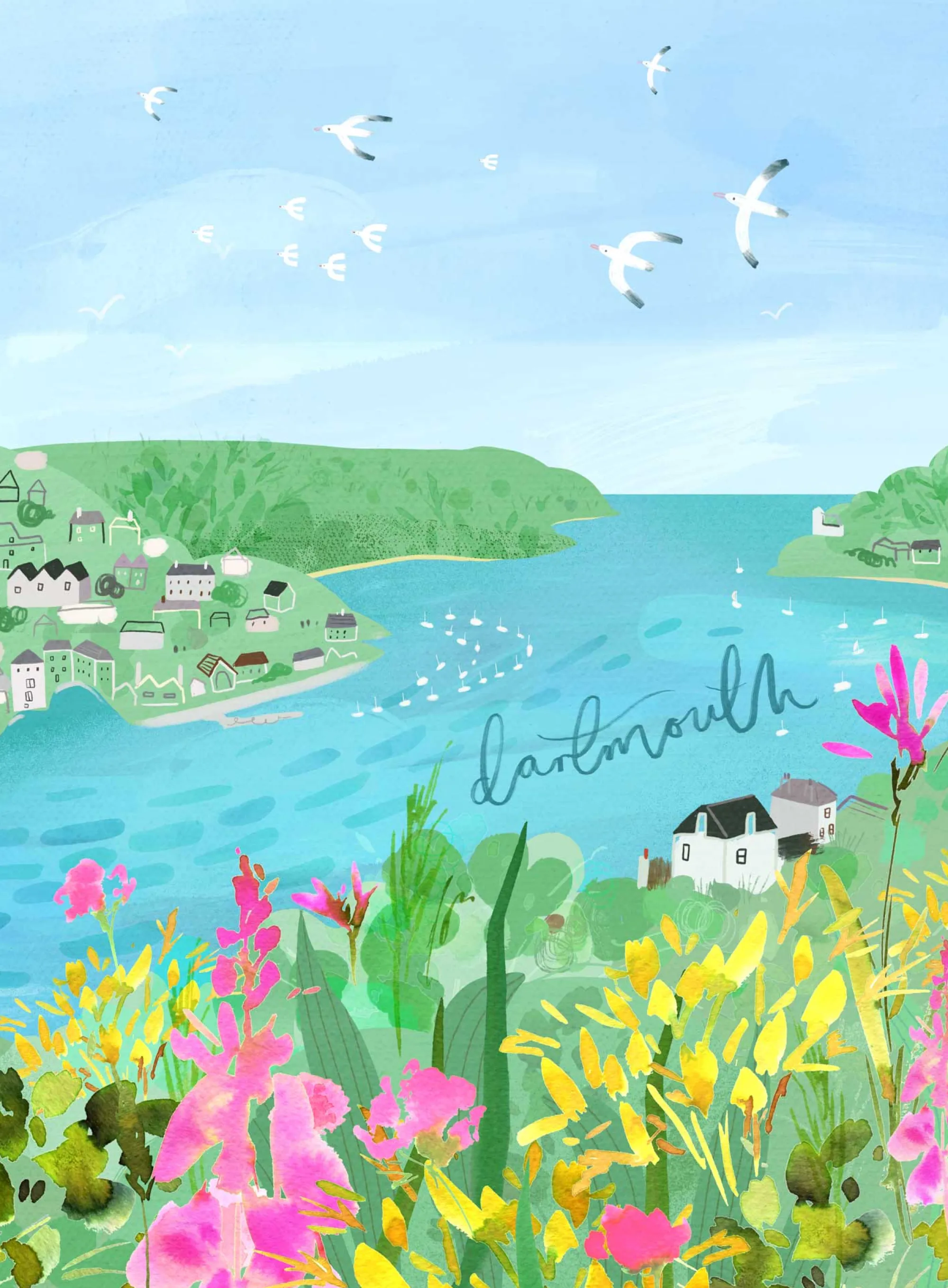 Unframed Prints*Whistlefish Dartmouth Med Print